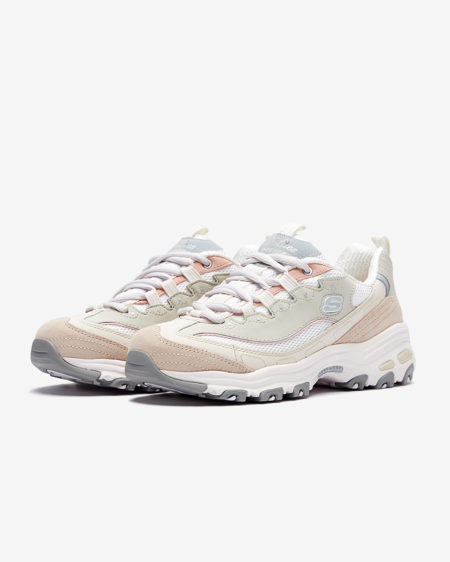 Skechers D'lites - Sandy Beaches 149238 NAT Kadın Bej Sneakers