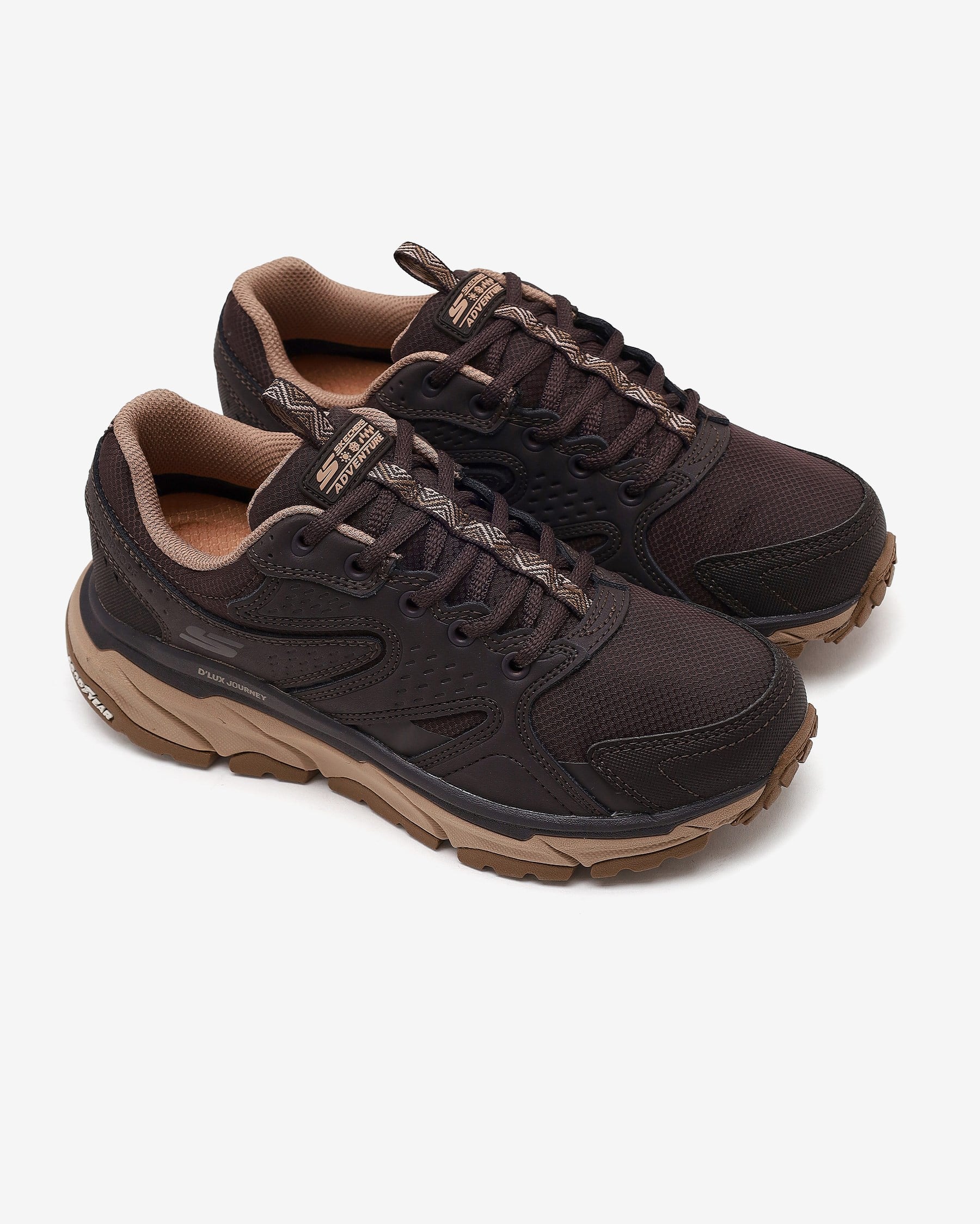 Skechers D'Lux Journey Pro - Kosinski 180494 DKBR Kadın Kahverengi Outdoor Ayakkabı