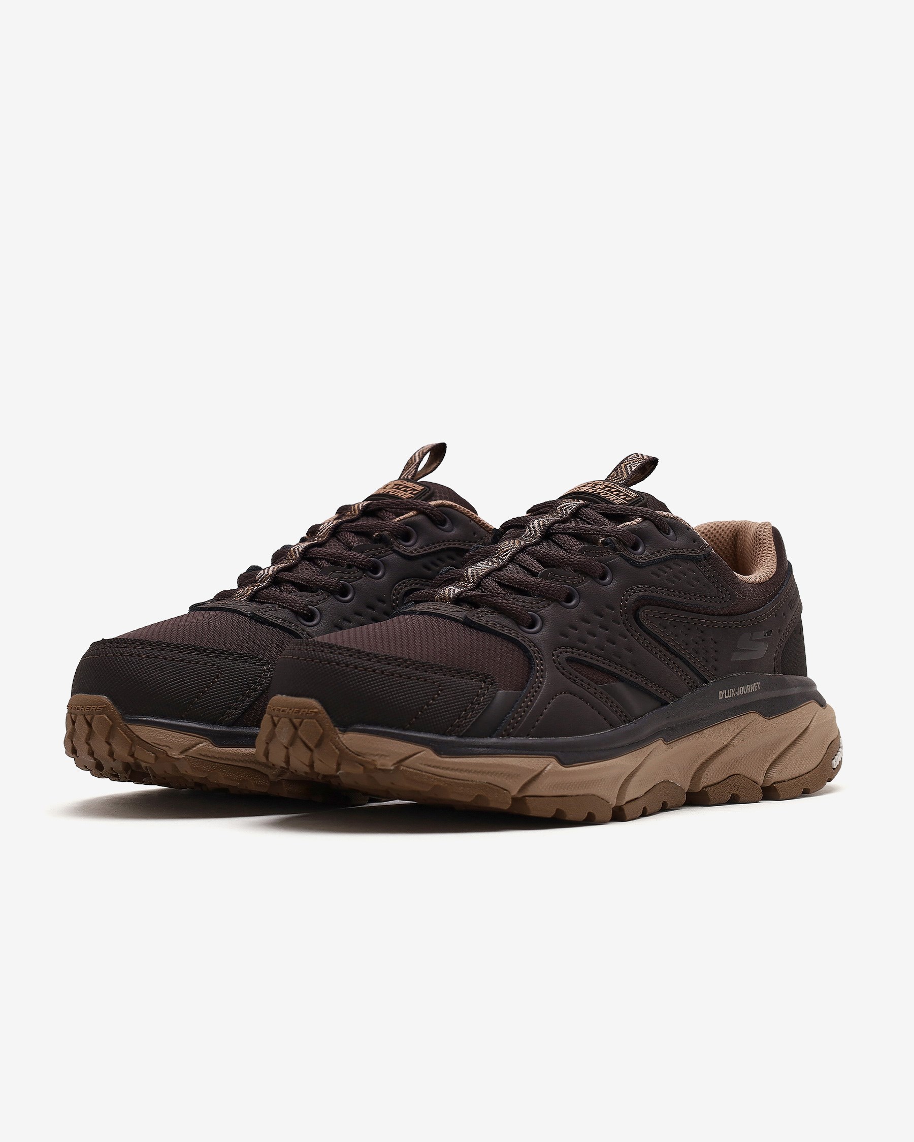 Skechers D'Lux Journey Pro - Kosinski 180494 DKBR Kadın Kahverengi Outdoor Ayakkabı