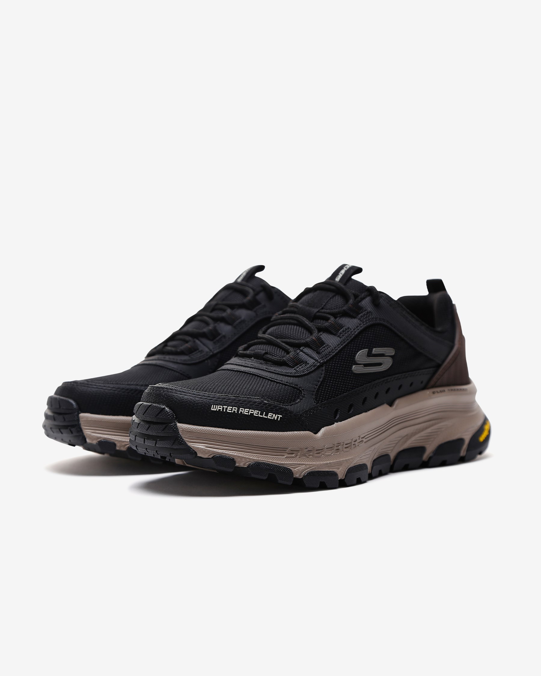 Skechers D'Lux Trekker 237565 BKNT Erkek Siyah Outdoor Ayakkabı