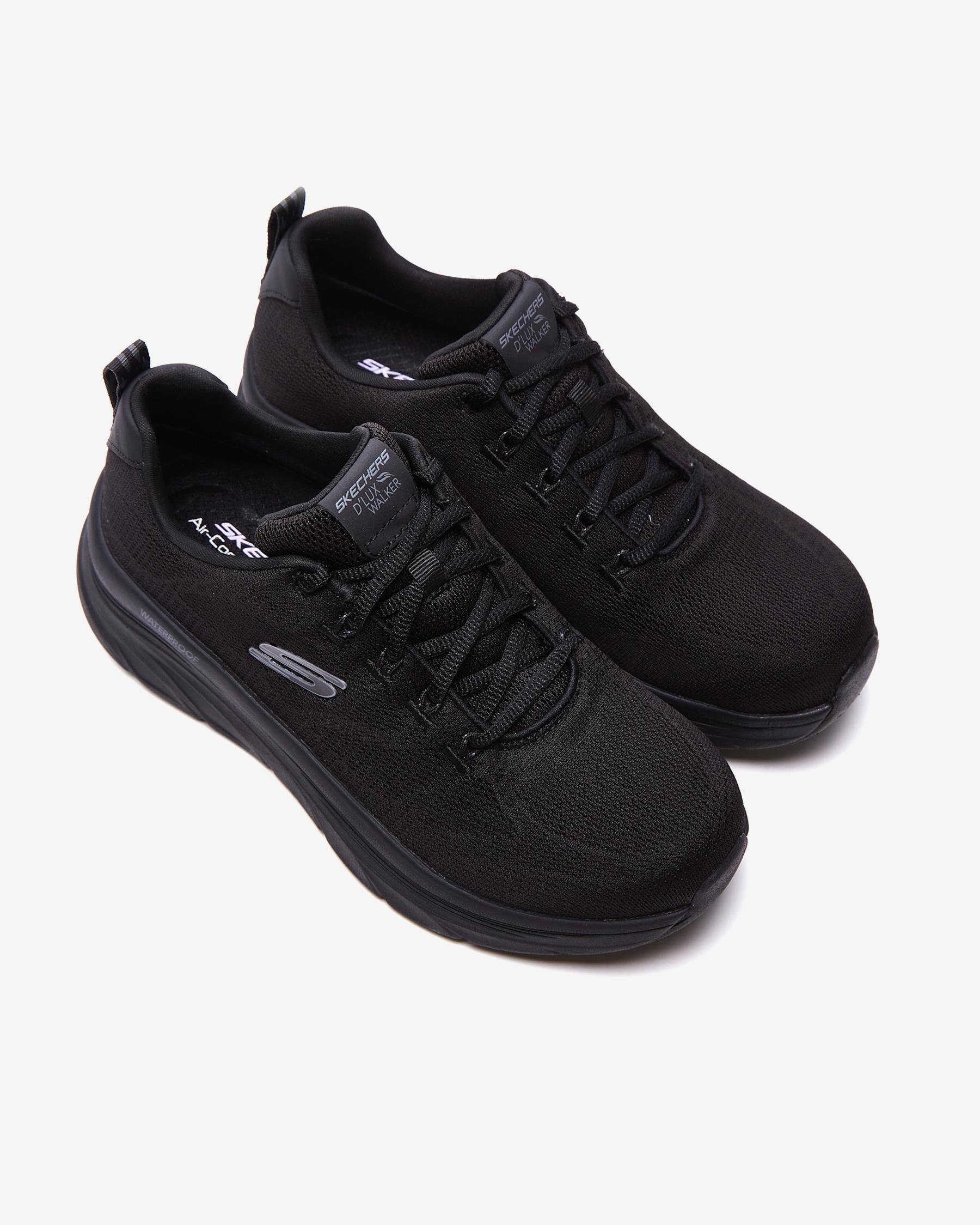 Skechers D'lux Walker - Get Oasis 149810 BBK Kadın Siyah Spor Ayakkabı