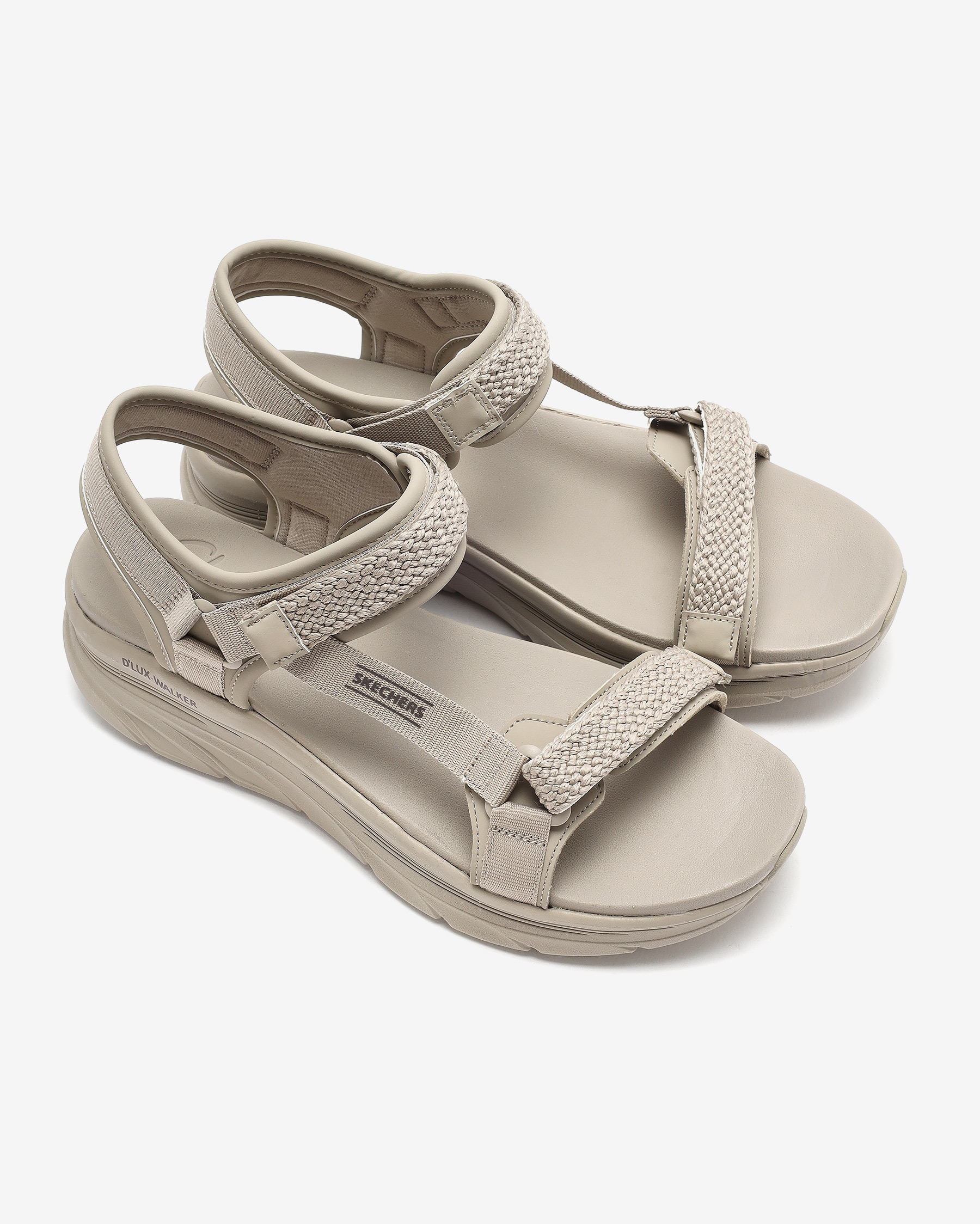 Skechers D'lux Walker - Pretty Field 119822 TPE Kadın Bej Sandalet