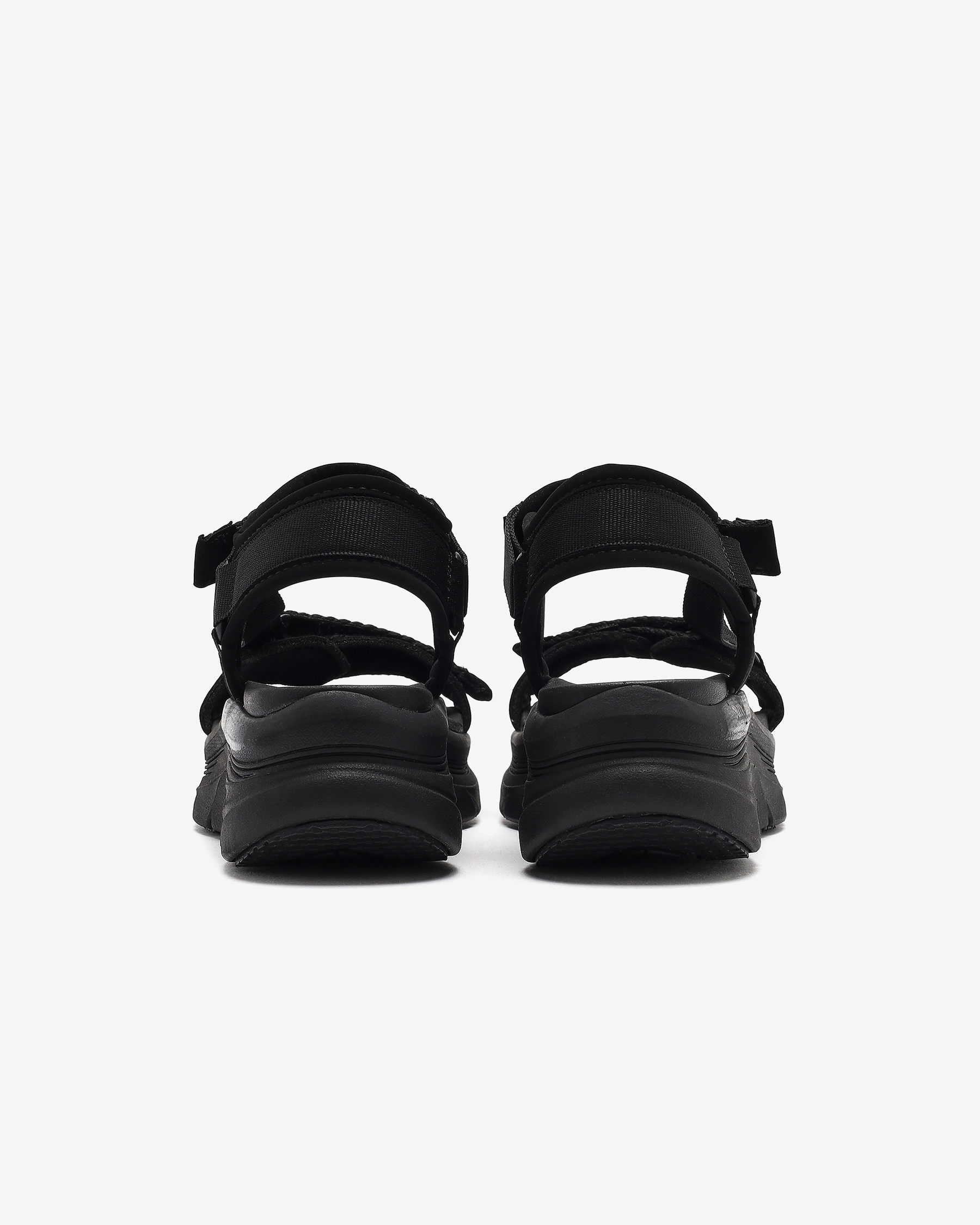 Skechers D'lux Walker - Pretty Field 119822 BBK Kadın Siyah Sandalet