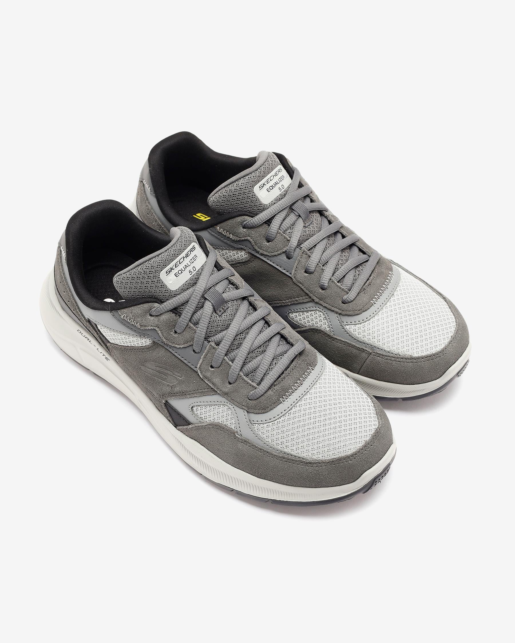 Skechers Equalizer 5.0 - Rondor 232613 CCGY Erkek Gri Spor Ayakkabı