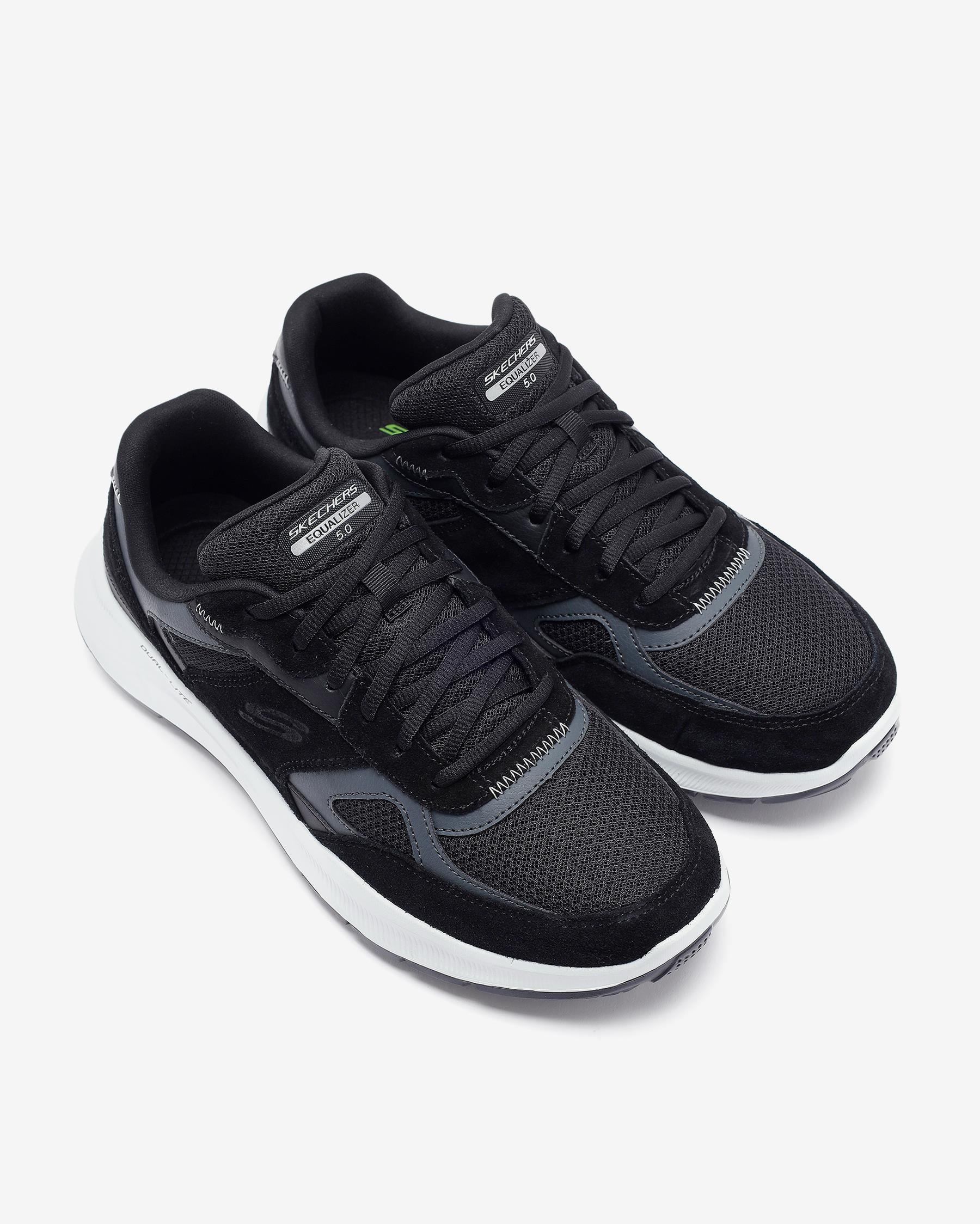 Skechers Equalizer 5.0 - Rondor 232613 BKW Erkek Siyah Spor Ayakkabı