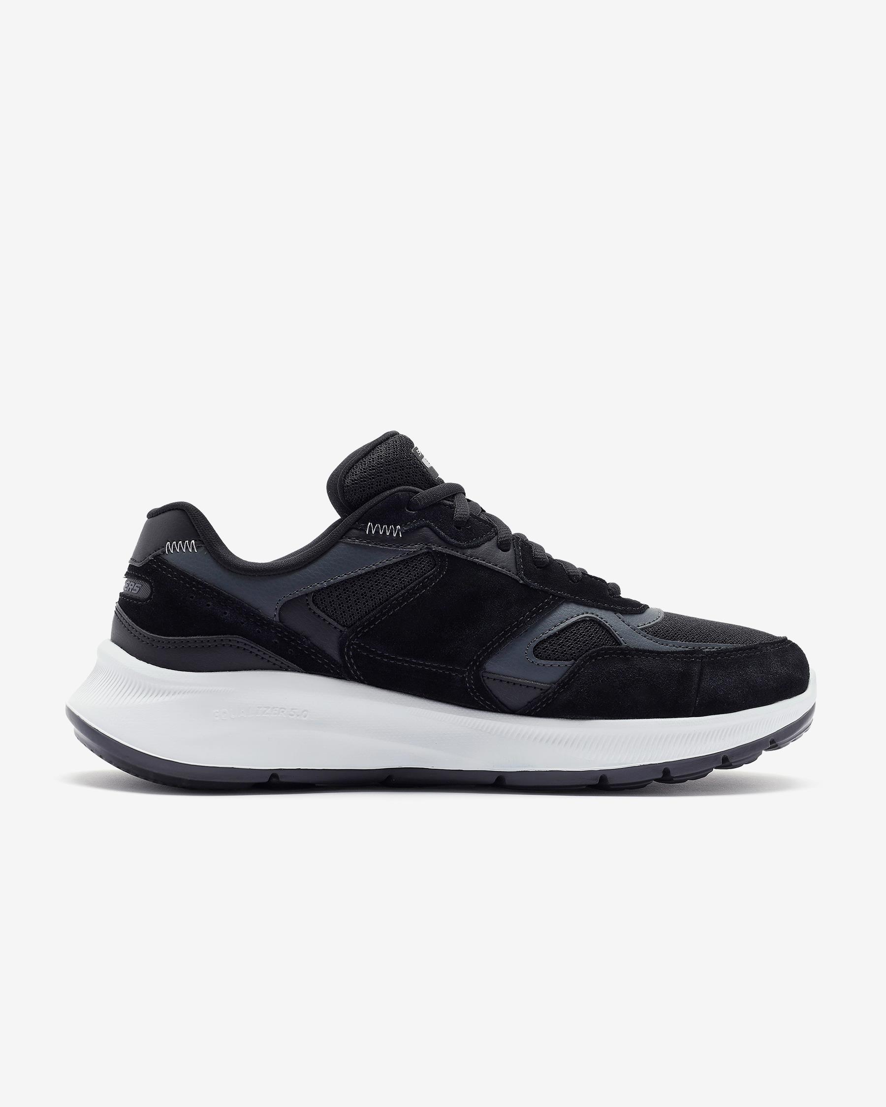 Skechers Equalizer 5.0 - Rondor 232613 BKW Erkek Siyah Spor Ayakkabı