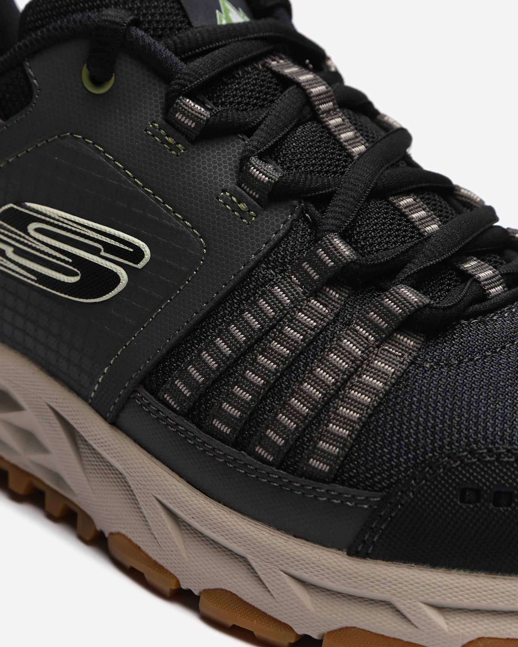 Skechers Escape Plan 51591 BKGY Erkek Siyah-Gri Outdoor Ayakkabı