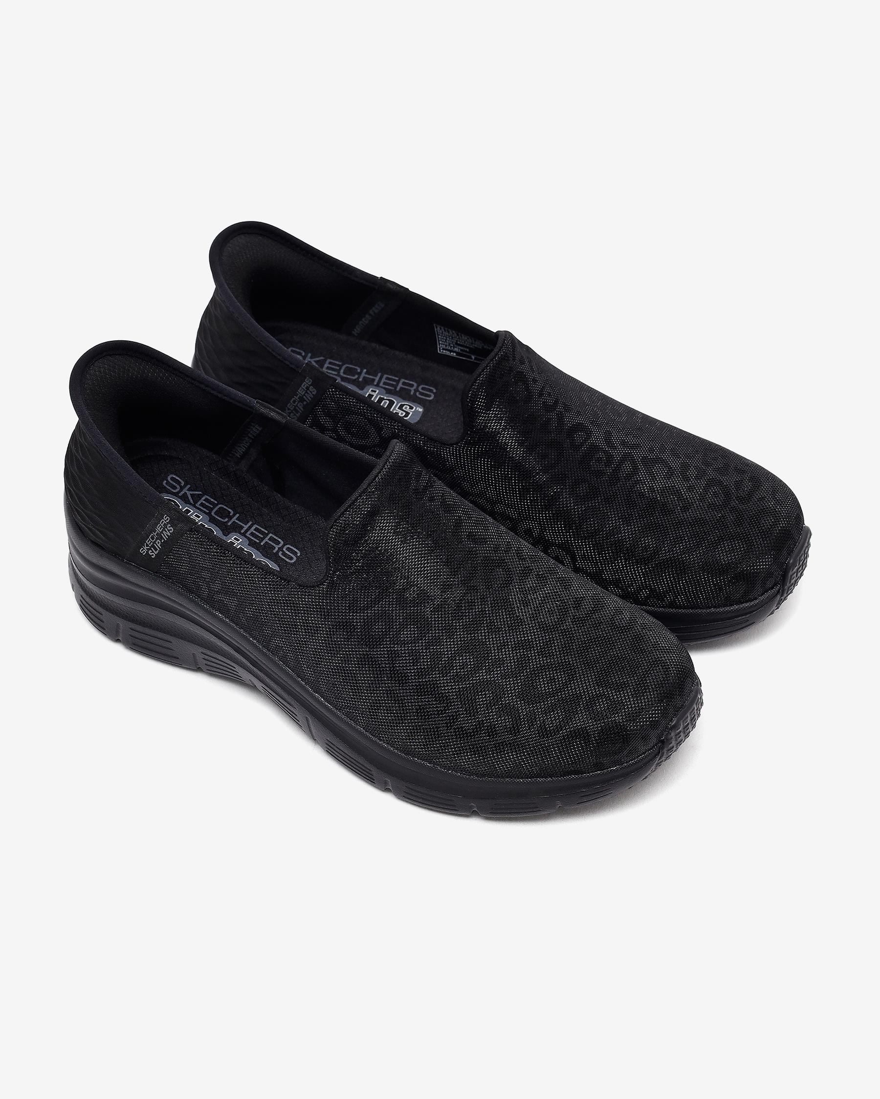 Skechers Fashion Fit 896414TK BBK Kadın Siyah Spor Ayakkabı