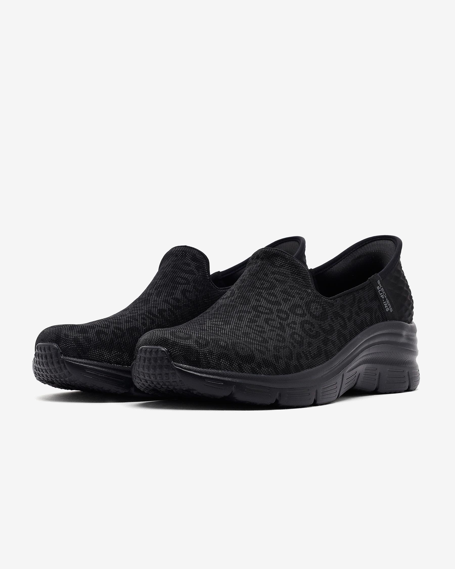 Skechers Fashion Fit 896414TK BBK Kadın Siyah Spor Ayakkabı