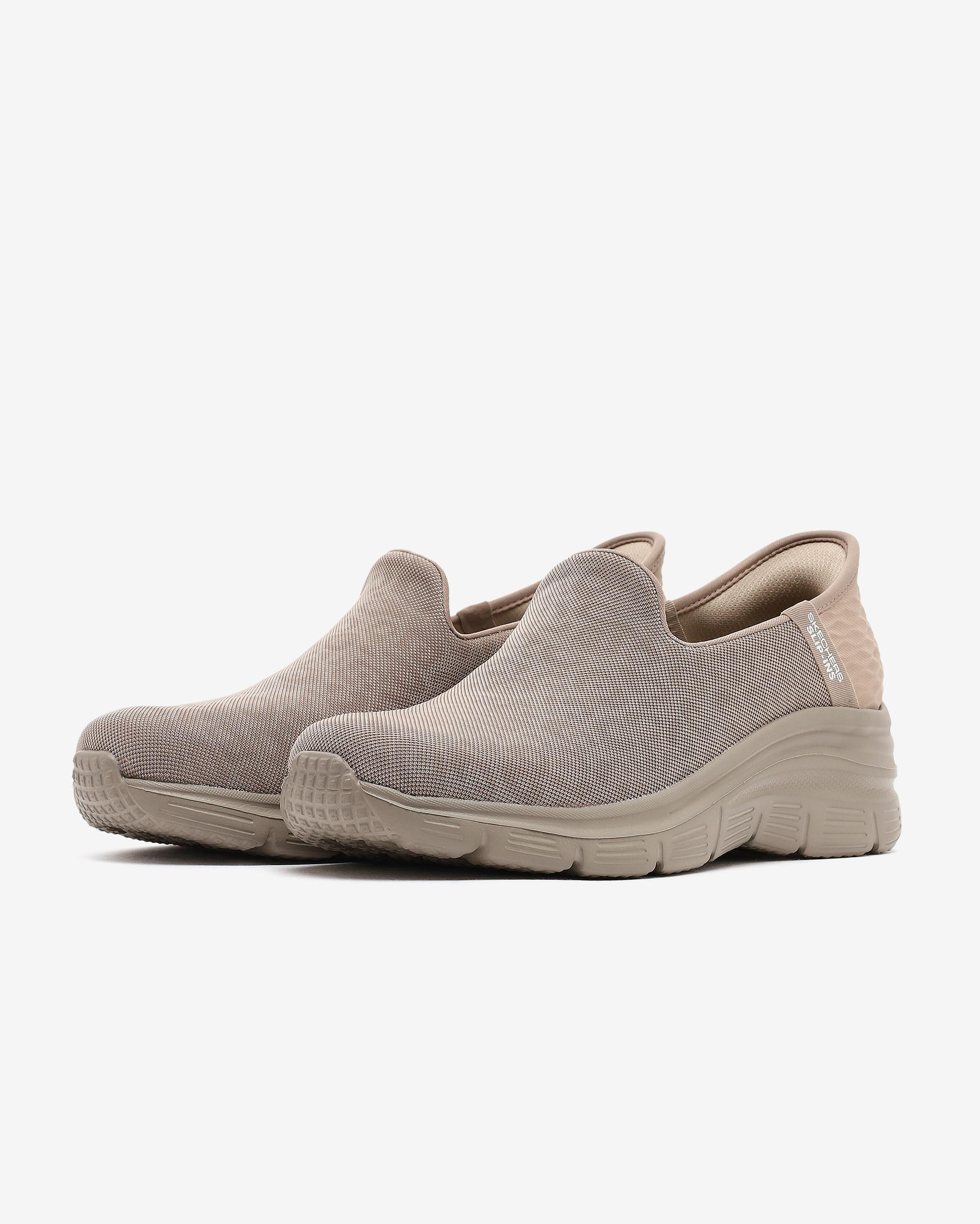 Skechers Fashion Fit 896414TK TPE Kadın Bej Spor Ayakkabı
