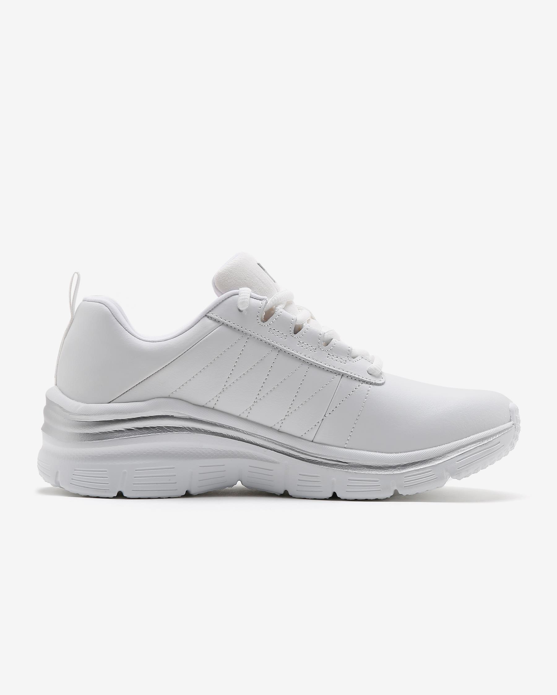 Skechers Fashion Fit - Effortless 149473TK WSL Kadın Beyaz Günlük Ayakkabı