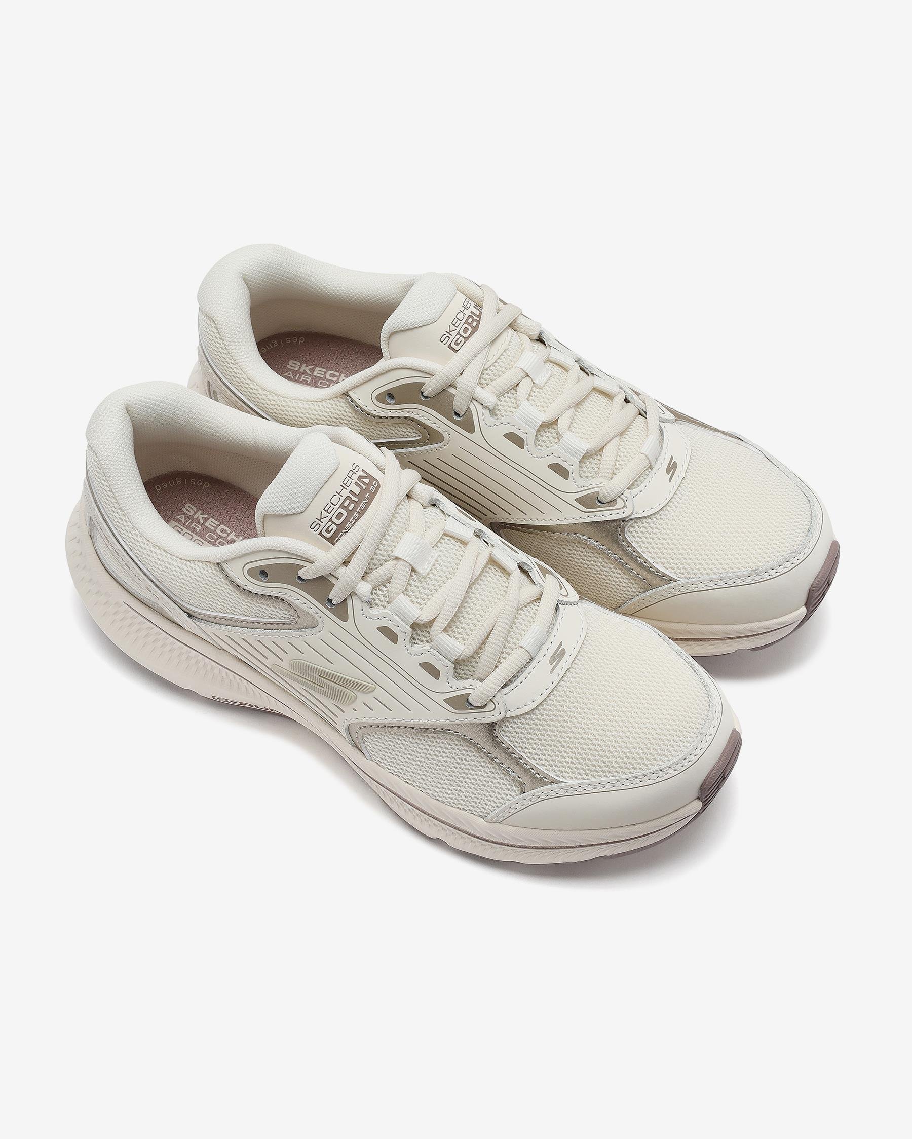 Skechers Go Run Consistent 2.0 - Advantage 128606 NAT Kadın Bej Koşu Ayakkabısı