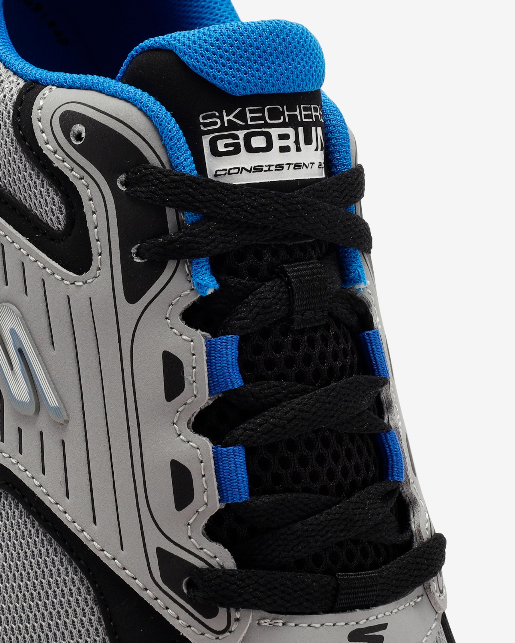 Skechers Go Run Consistent 2.0 220866 GYBK Erkek Gri Koşu Ayakkabısı