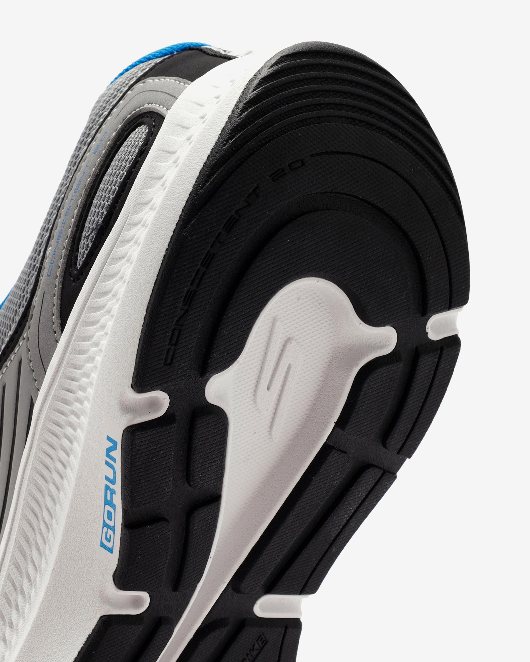 Skechers Go Run Consistent 2.0 220866 GYBK Erkek Gri Koşu Ayakkabısı