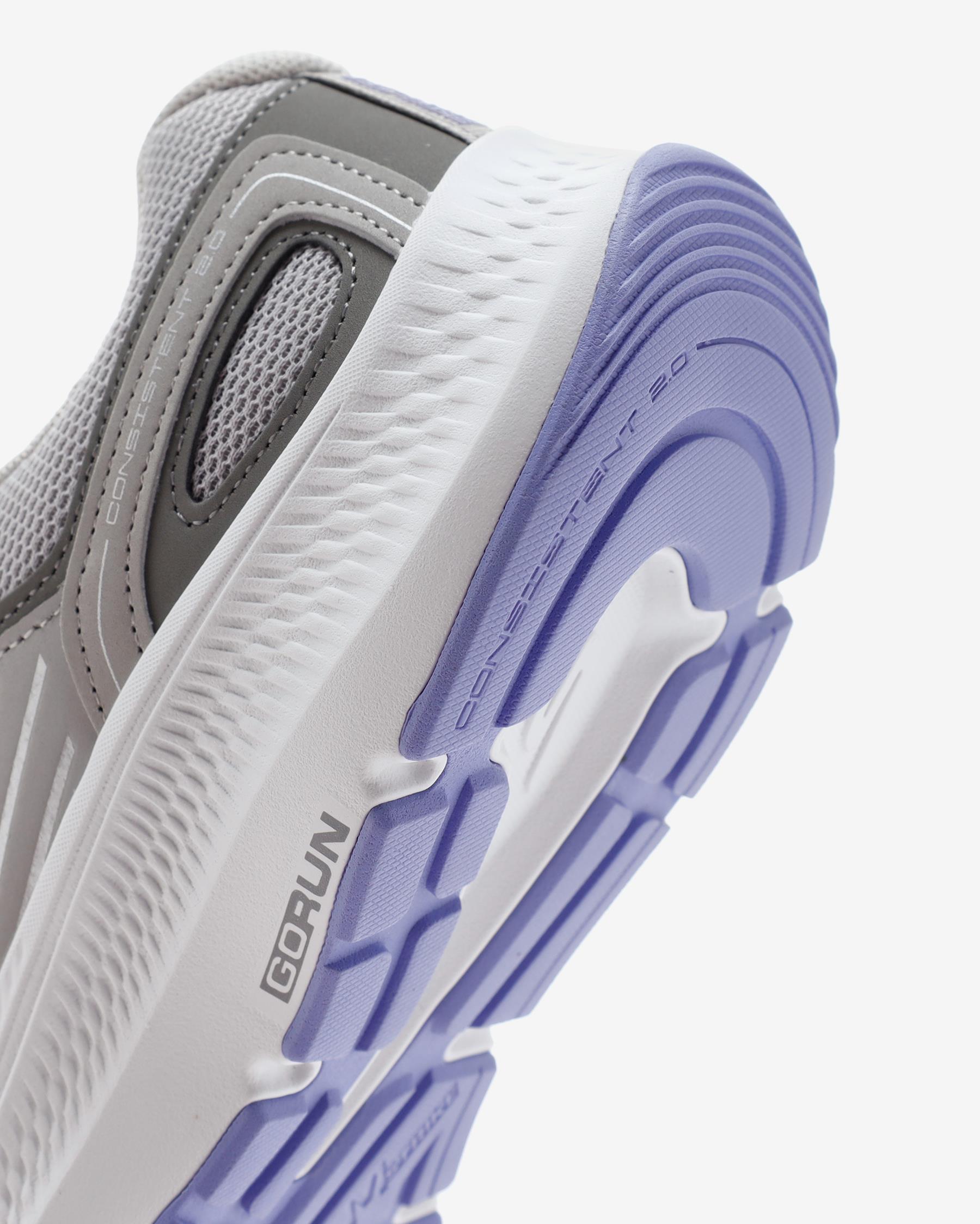 Skechers Go Run Consistent 2.0  -  Advantage Kadın Gri Koşu Ayakkabısı