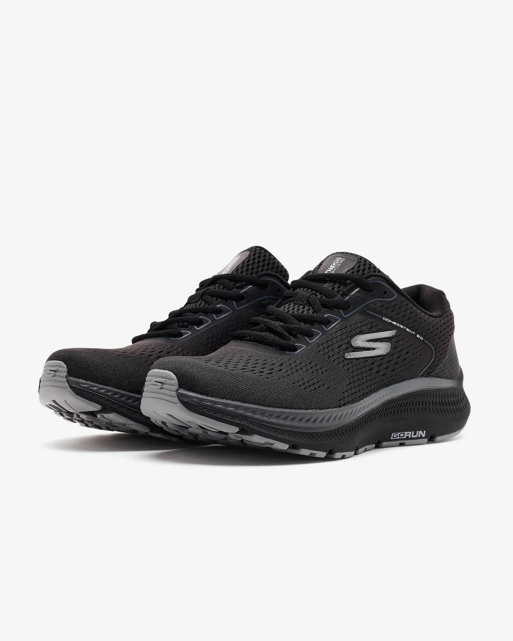 Skechers Go Run Consistent 2.0 220865TK BLK Erkek Siyah Koşu Ayakkabısı