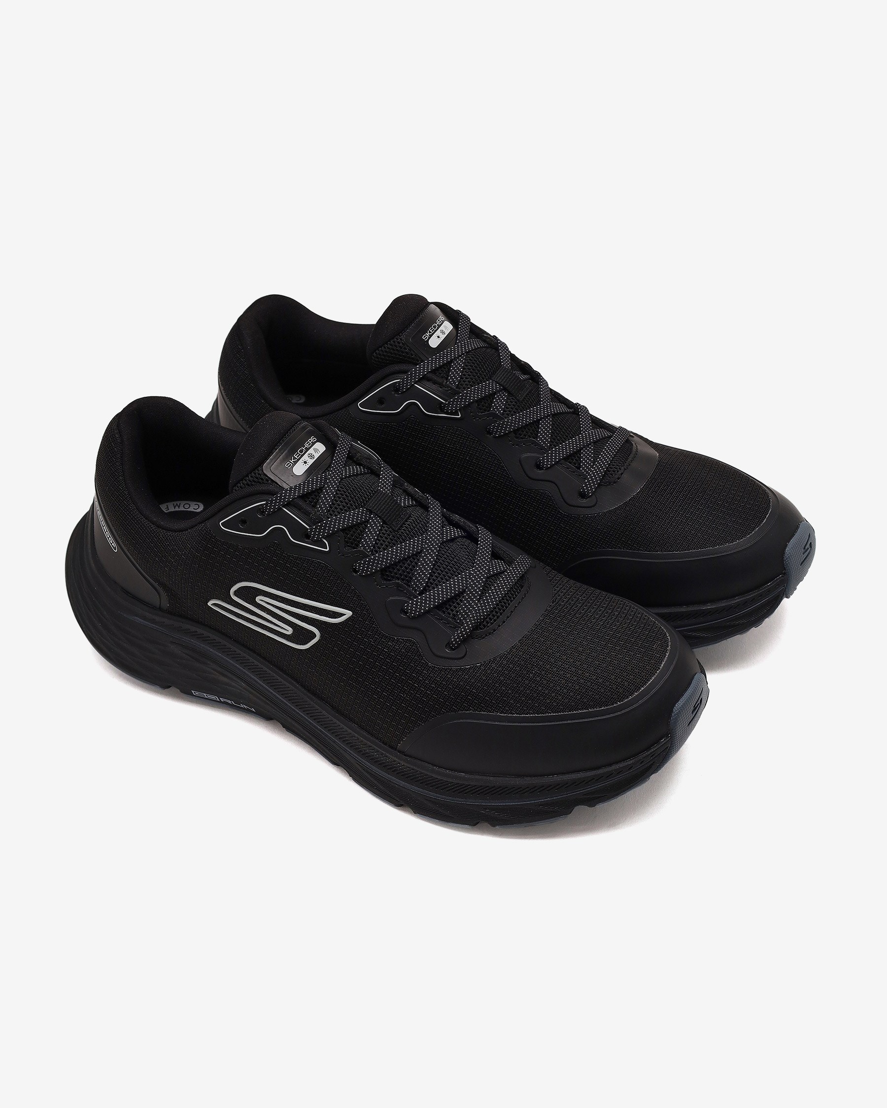 Skechers Go Run Consistent 3 - Streamhaven 221266 BLK Erkek Siyah Koşu Ayakkabısı