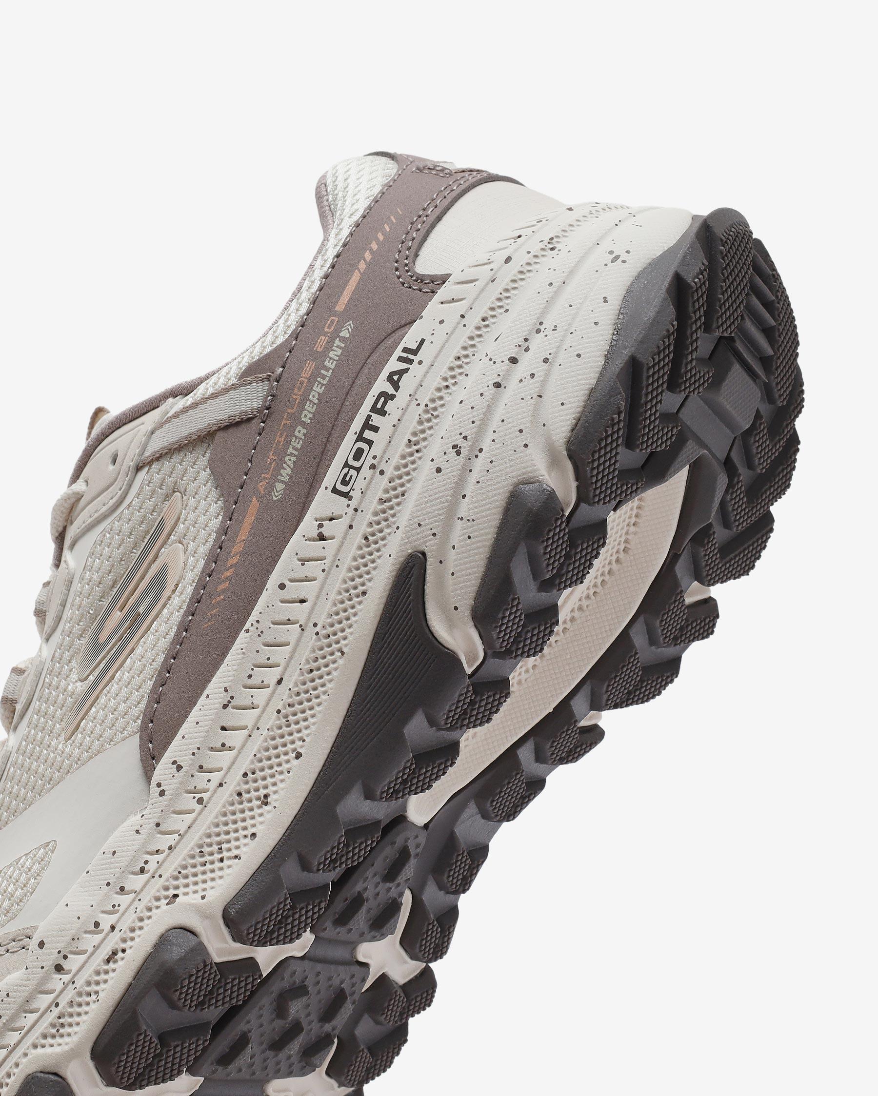 Skechers Go Run Trail Altitude 2.0 - Ravine 129525 NTTP Kadın Bej Outdoor Koşu Ayakkabısı
