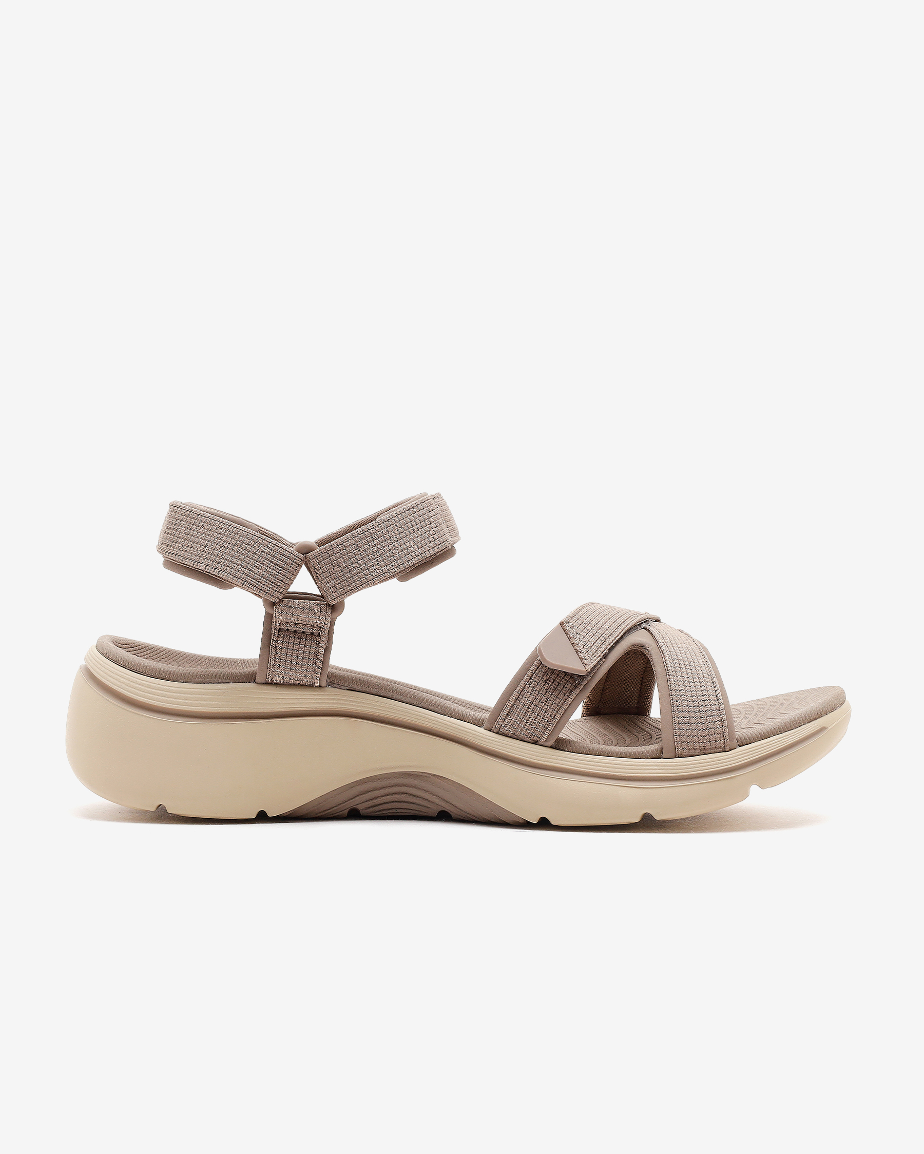 Skechers Go Walk Arch Fit 2.0 Sandal 140876 TPE Kadın Bej Sandalet