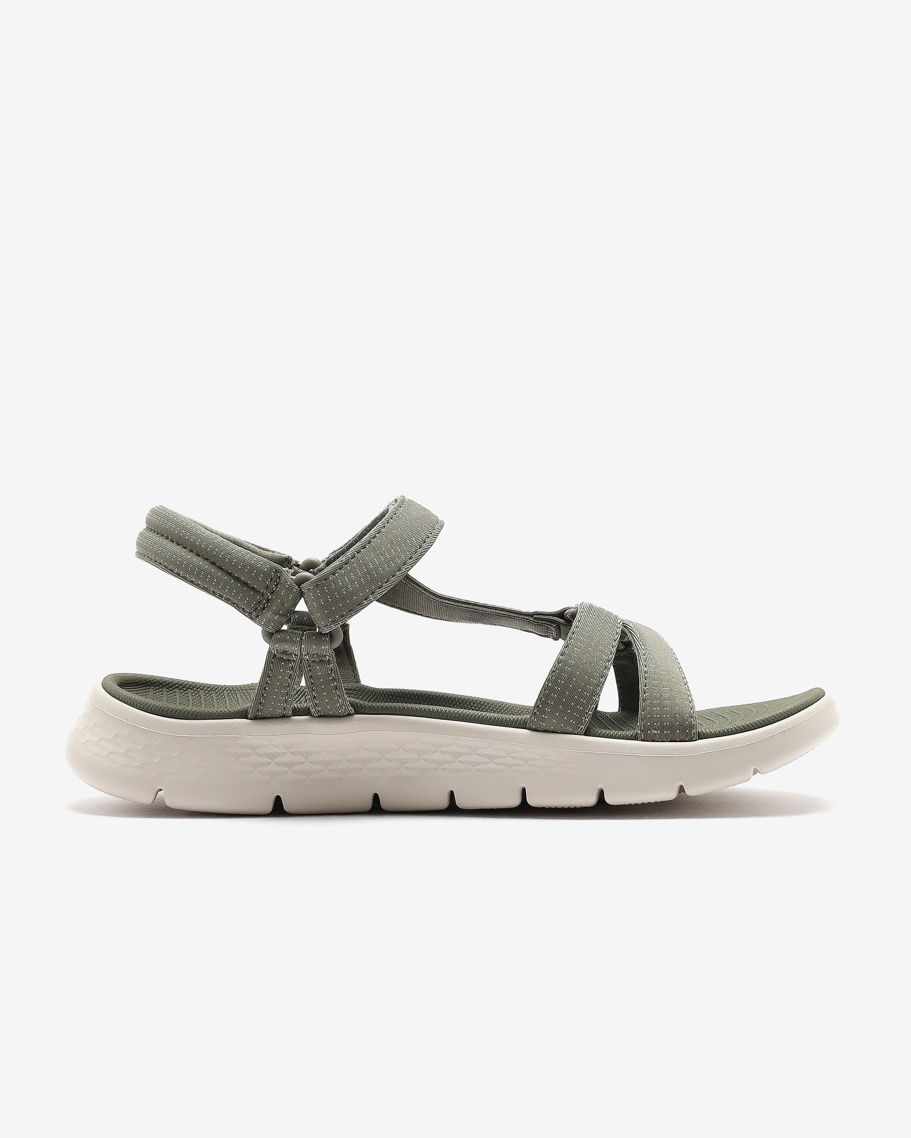 Skechers Go Walk Flex Sandal - Sublime 141451 OLV Kadın Haki Sandalet
