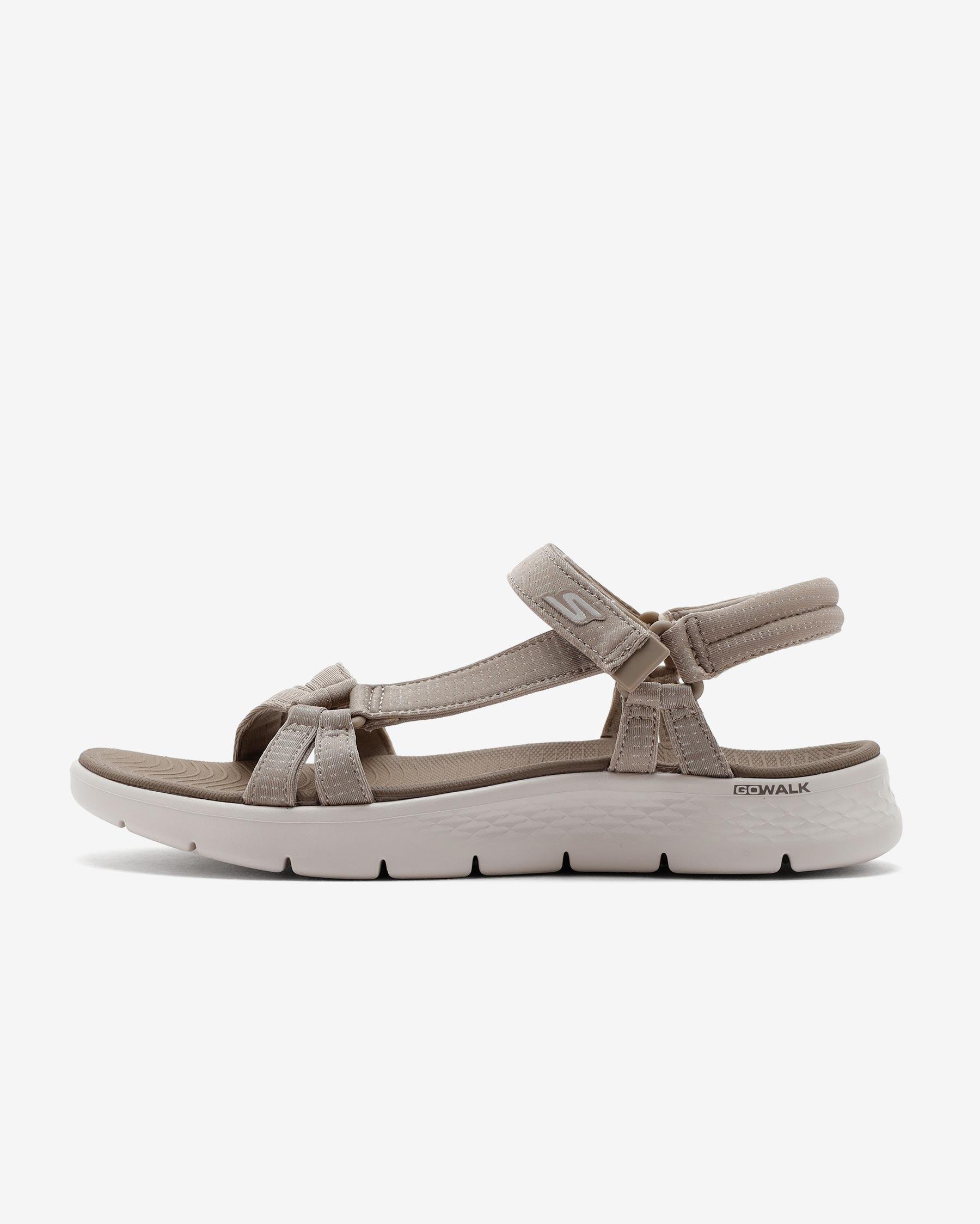 Skechers Go Walk Flex Sandal - Sublime 141451 TPE Kadın Bej Sandalet