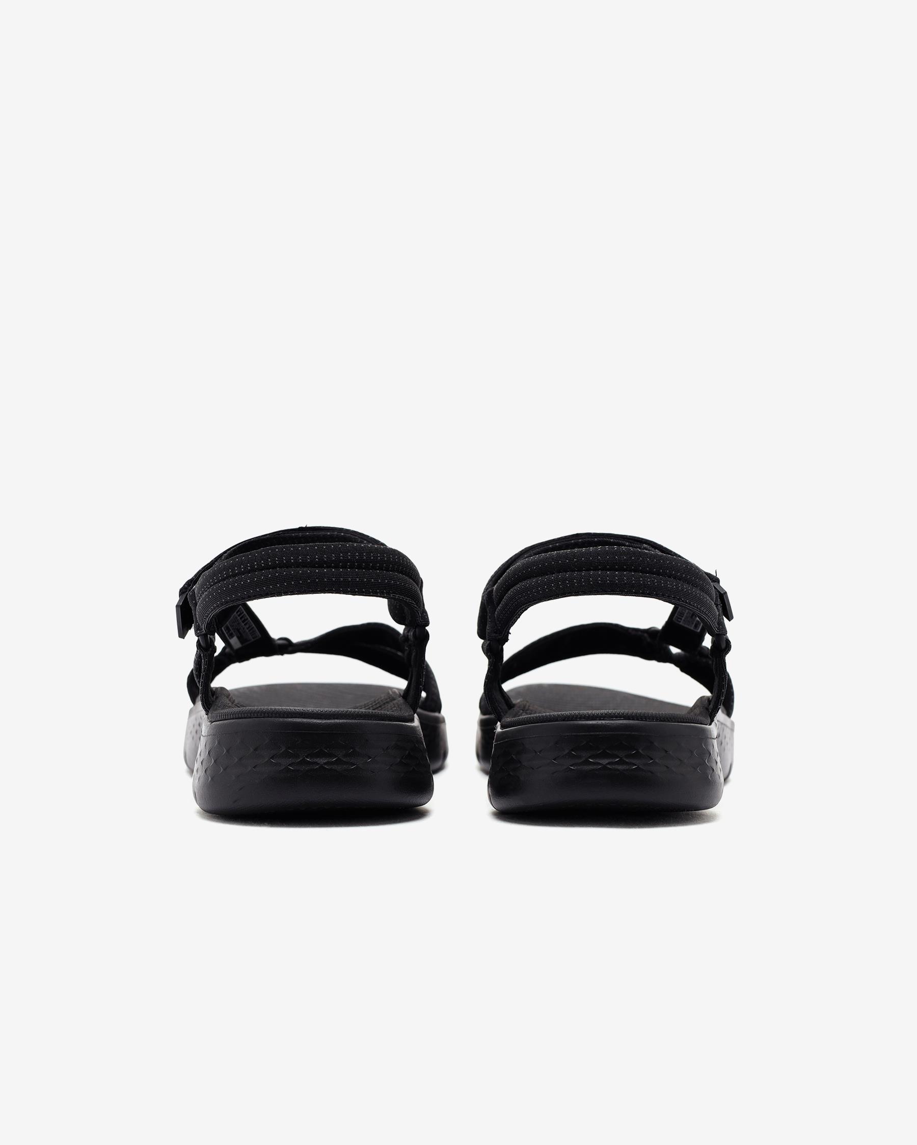 Skechers Go Walk Flex Sandal - Sublime 141451 BBK Kadın Siyah Sandalet
