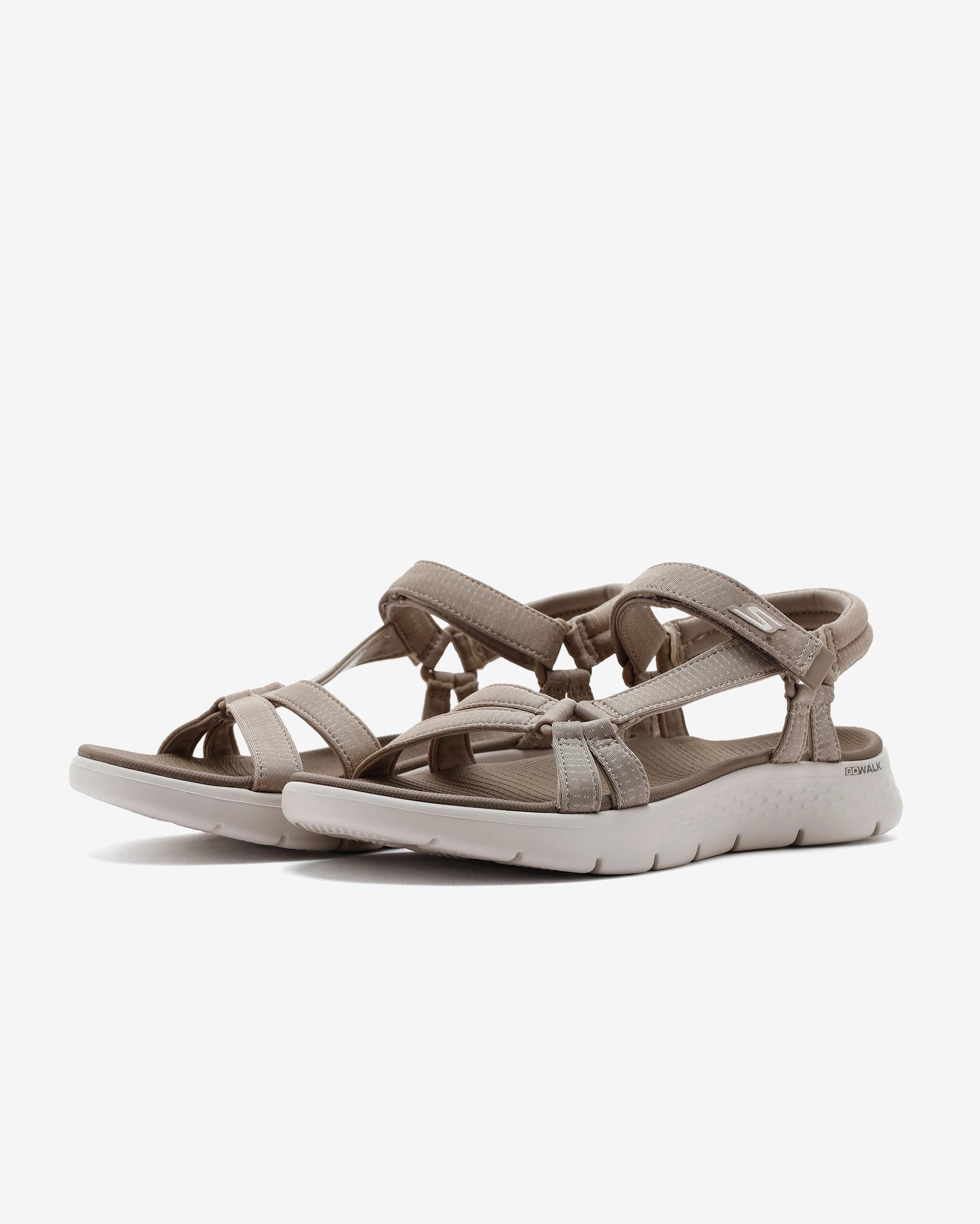 Skechers Go Walk Flex Sandal - Sublime 141451 TPE Kadın Bej Sandalet