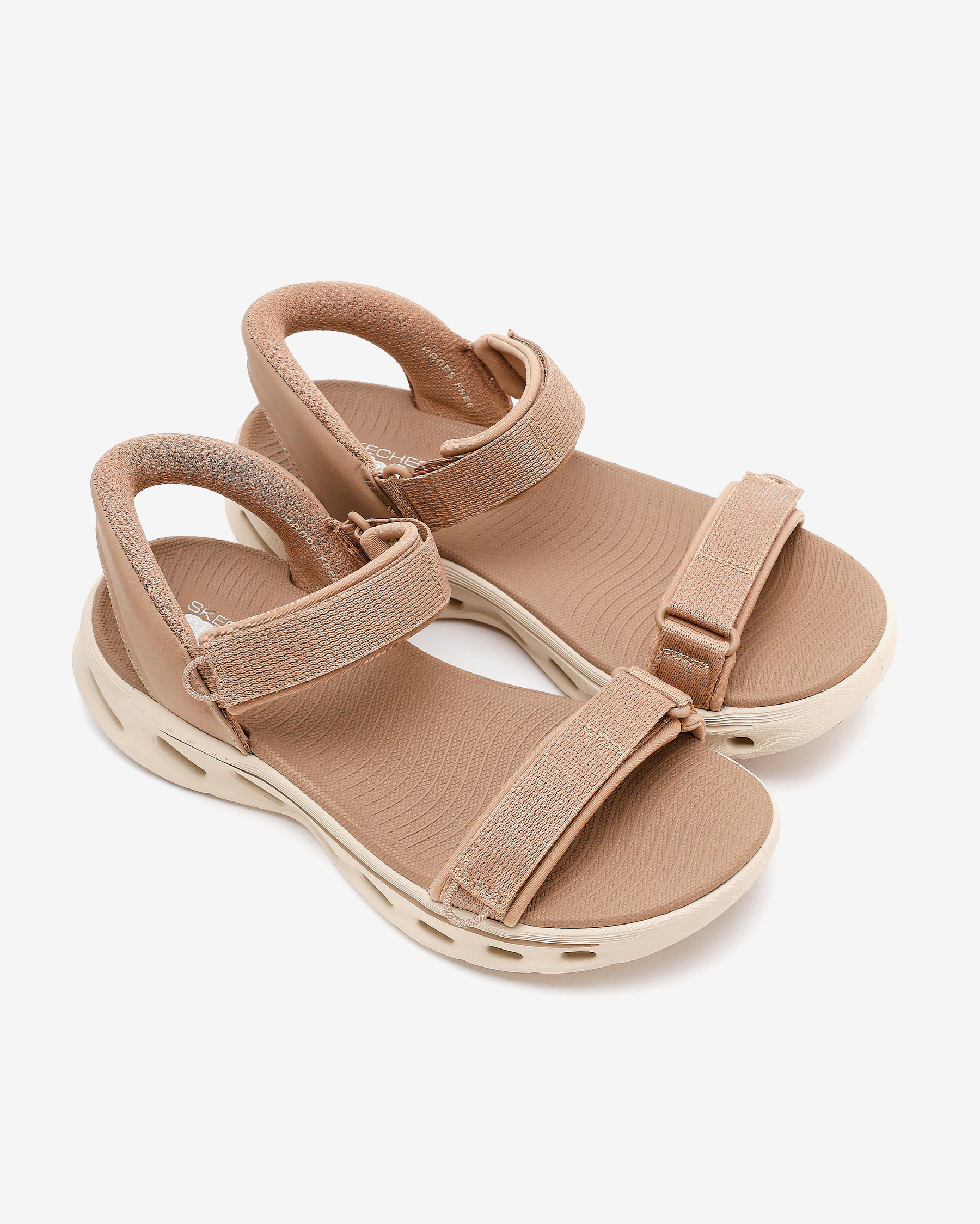 Skechers Go Walk Glide-step 2.0 Sandal 141267 TPE Kadın Bej Sandalet