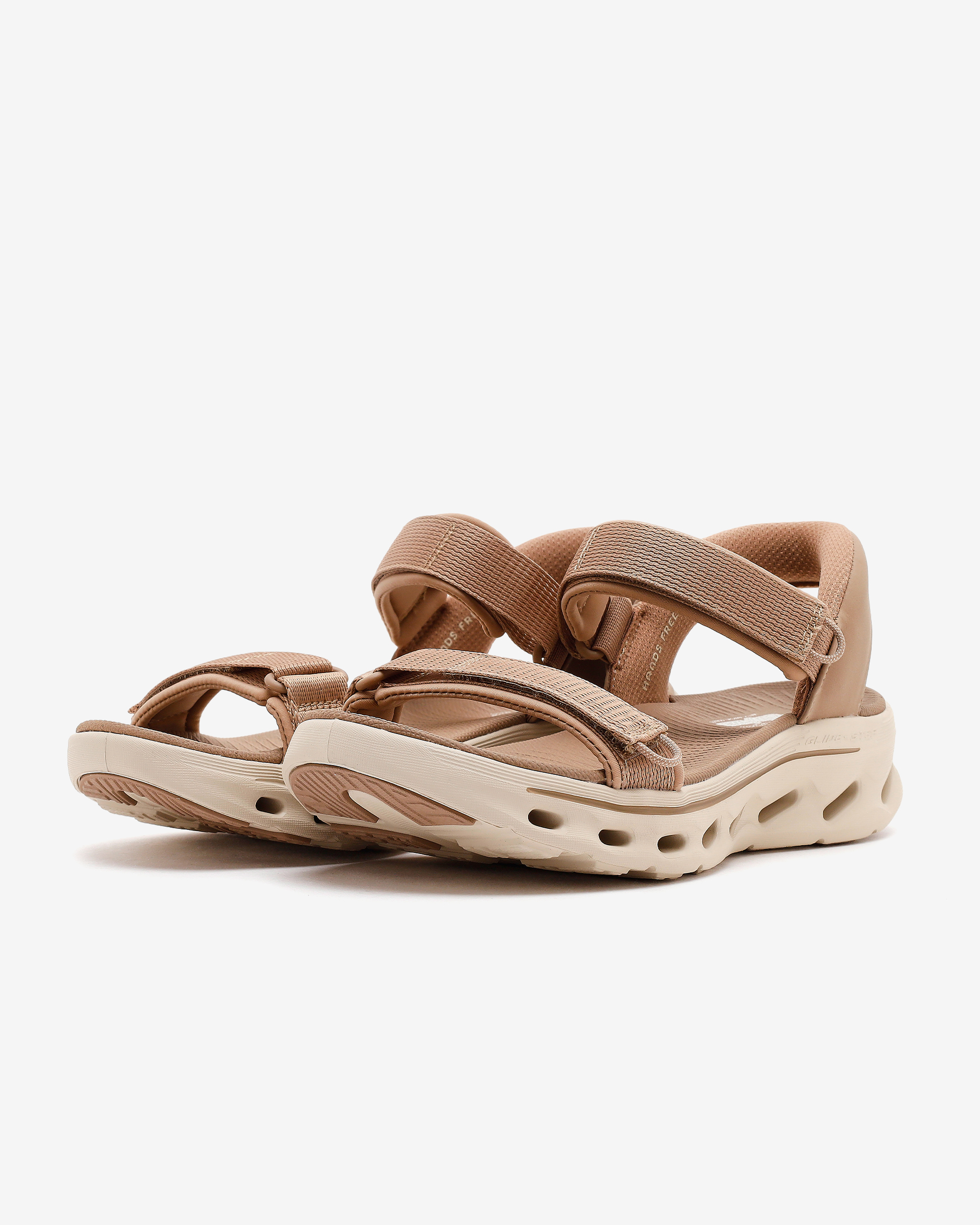 Skechers Go Walk Glide-step 2.0 Sandal 141267 TPE Kadın Bej Sandalet