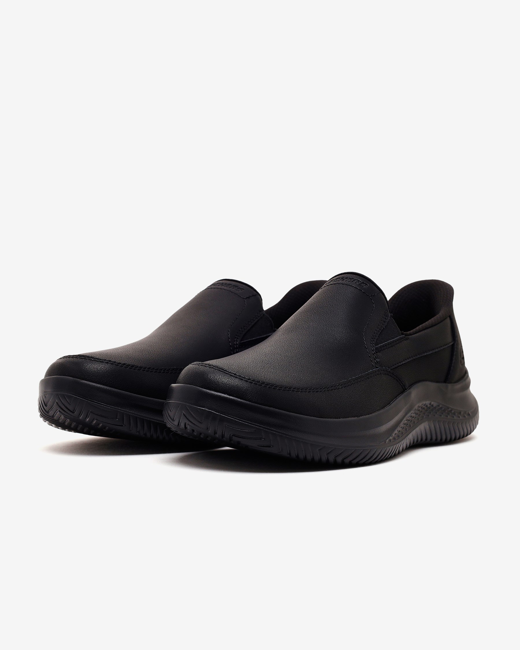 Skechers Hasting - Graham 205732 BBK Erkek Siyah Günlük Ayakkabı