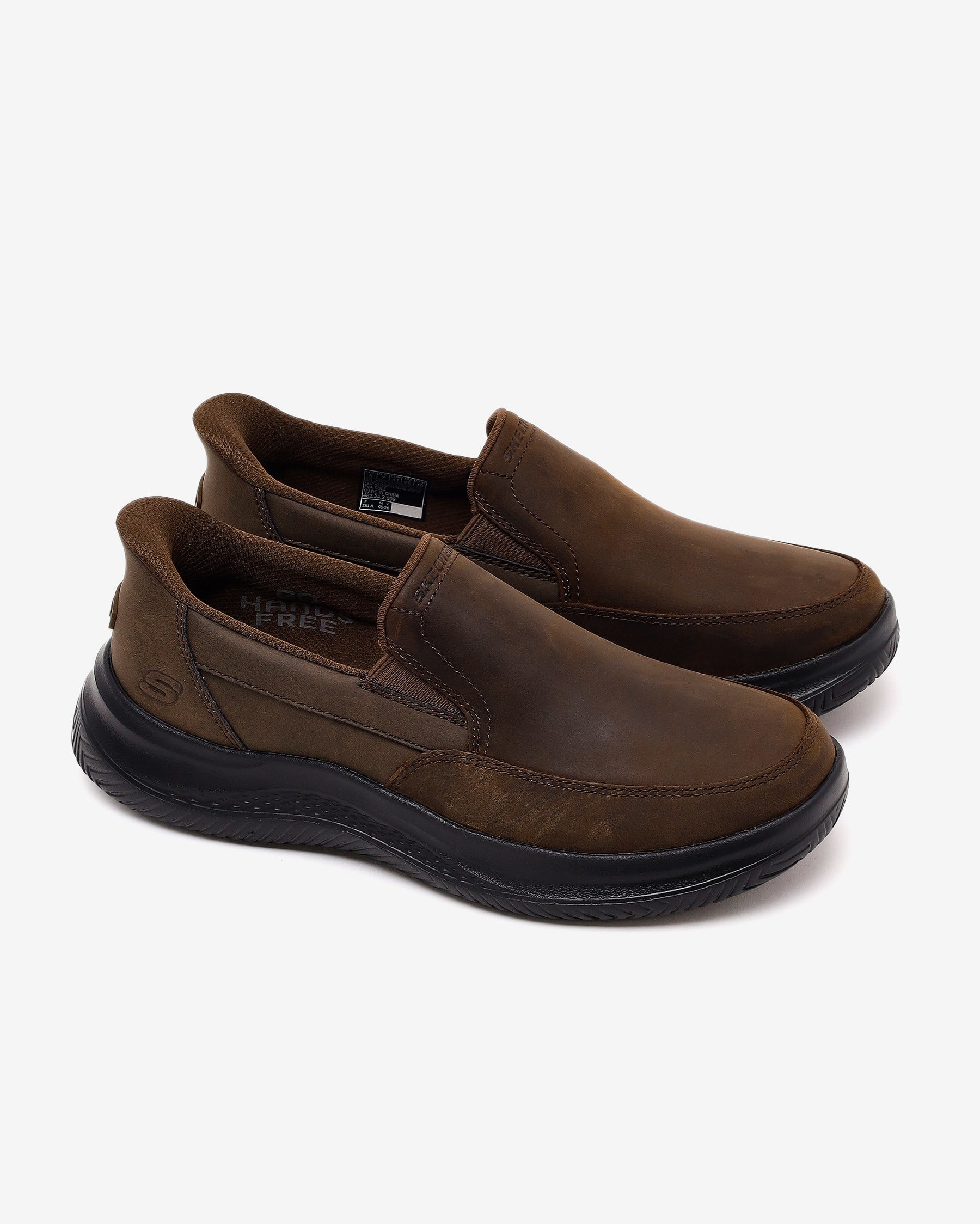 Skechers Hasting - Graham 205732 COC Erkek Kahverengi Günlük Ayakkabı