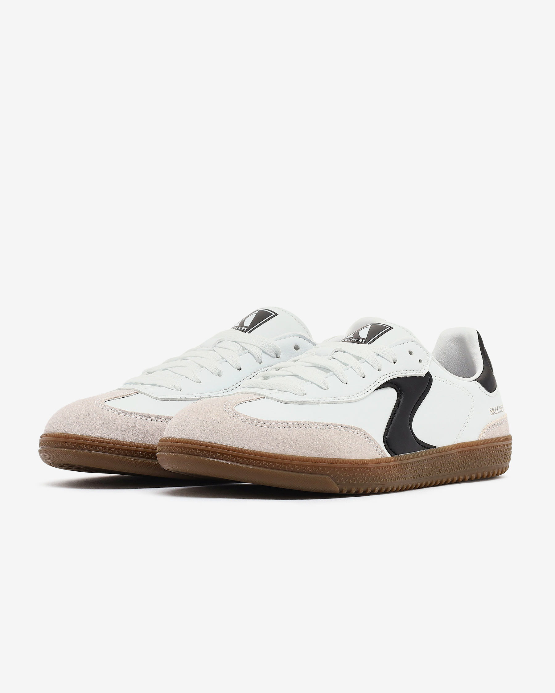 Skechers Hotshot 185410 WBK Kadın Beyaz Sneakers