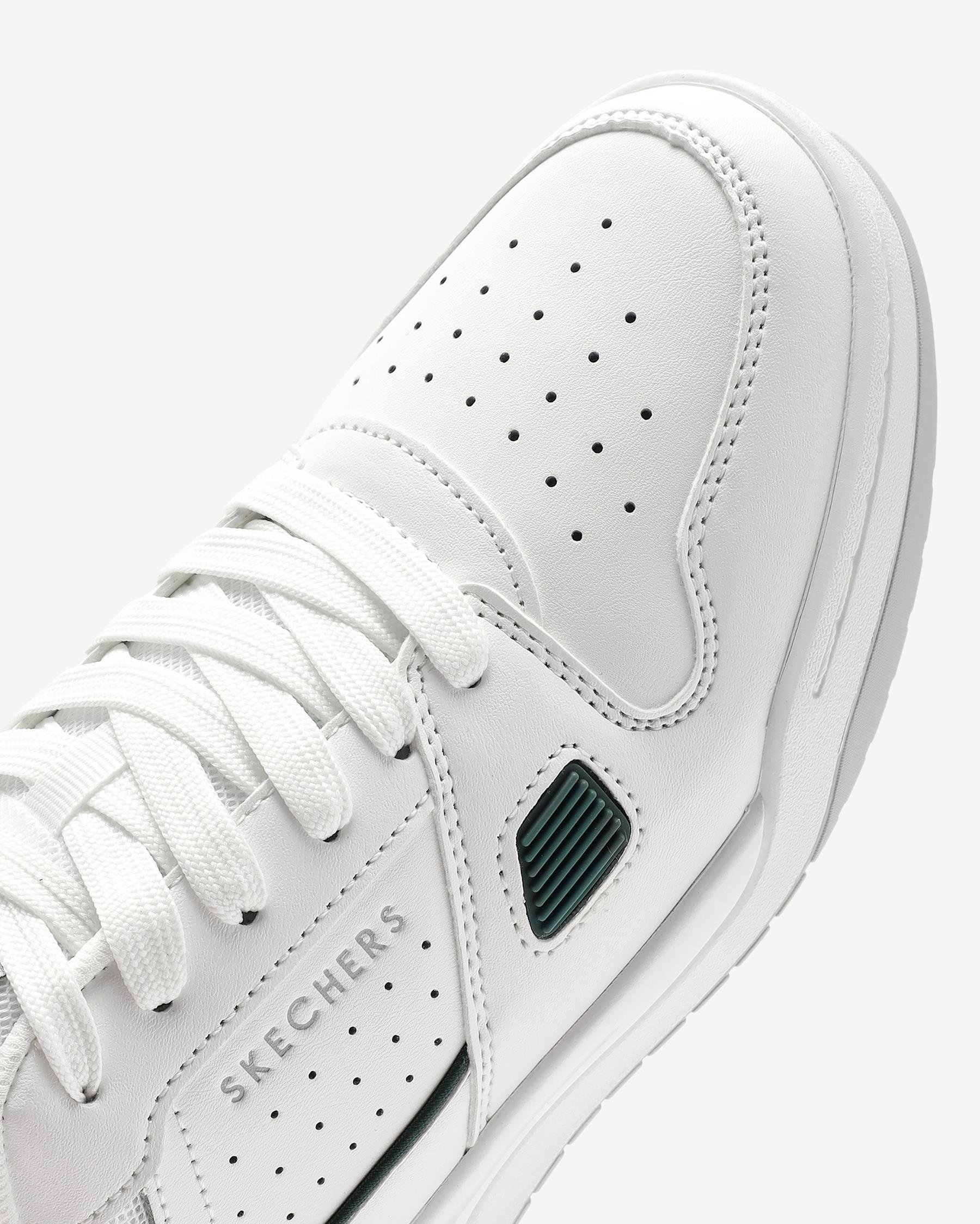 Skechers Koopa - Tiebreak Low 183250 WGR Erkek Beyaz Sneakers