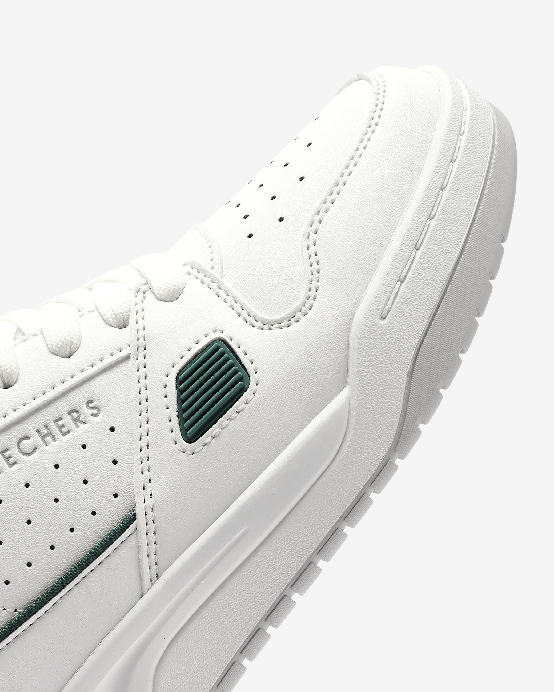 Skechers Koopa - Tiebreak Low 183250 WGR Erkek Beyaz Sneakers