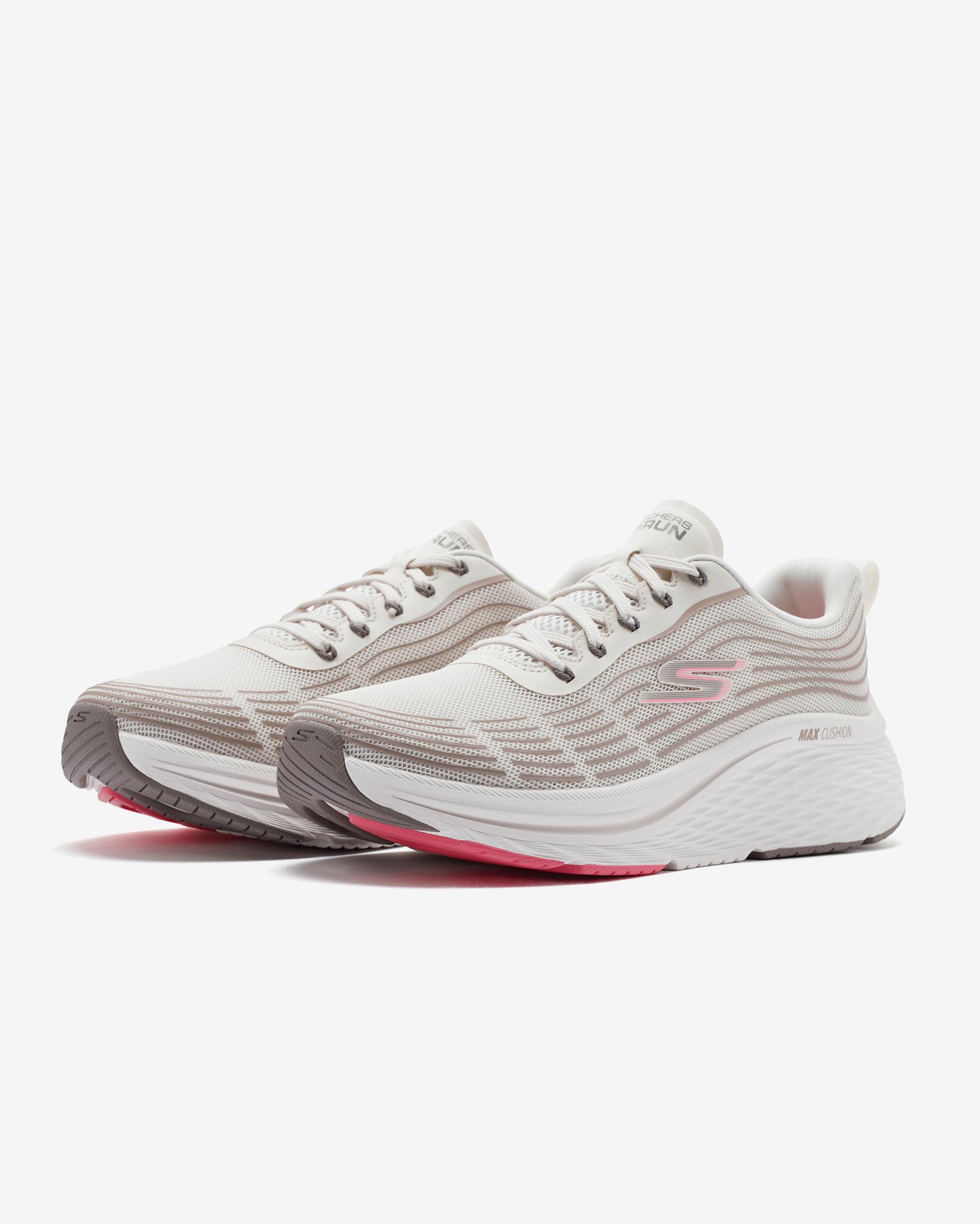 Skechers Max Cushioning Elite 2.0 Kadın Bej Koşu Ayakkabısı