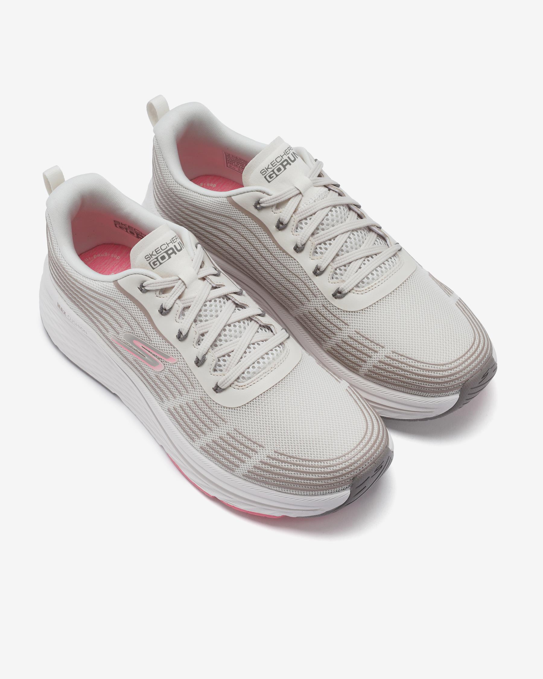 Skechers Max Cushioning Elite 2.0 Kadın Bej Koşu Ayakkabısı