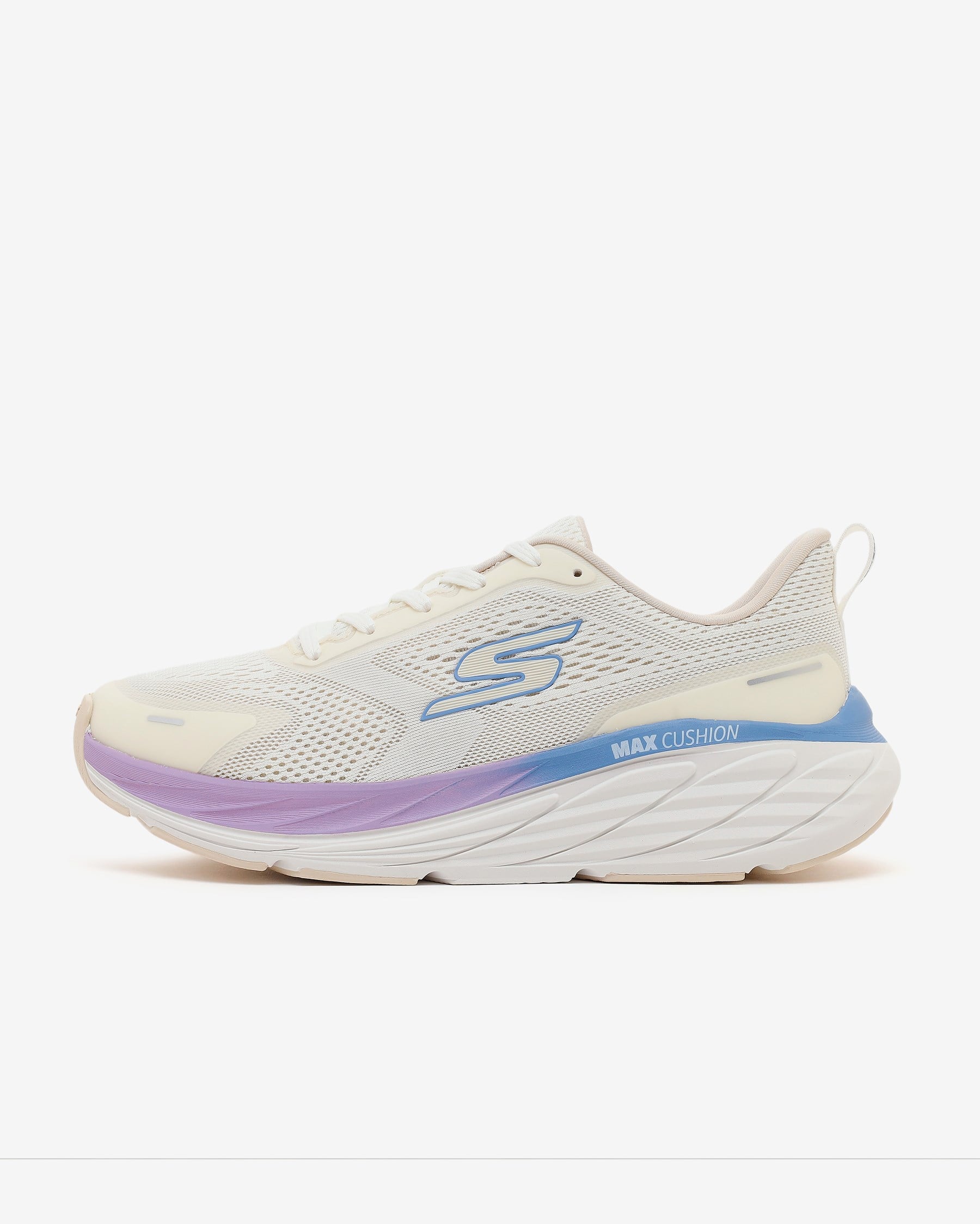 Skechers Max Cushioning Elite 3 129720 OFWT Kadın Beyaz Koşu Ayakkabısı