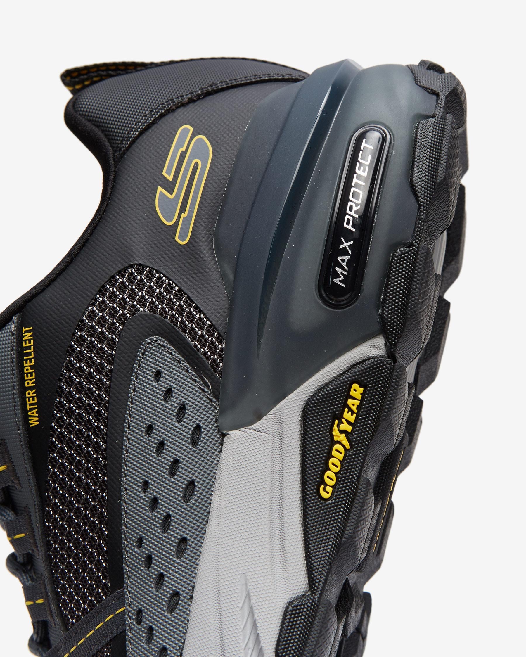 Skechers Max Protect 237303 BKCC Erkek Siyah Outdoor Ayakkabı