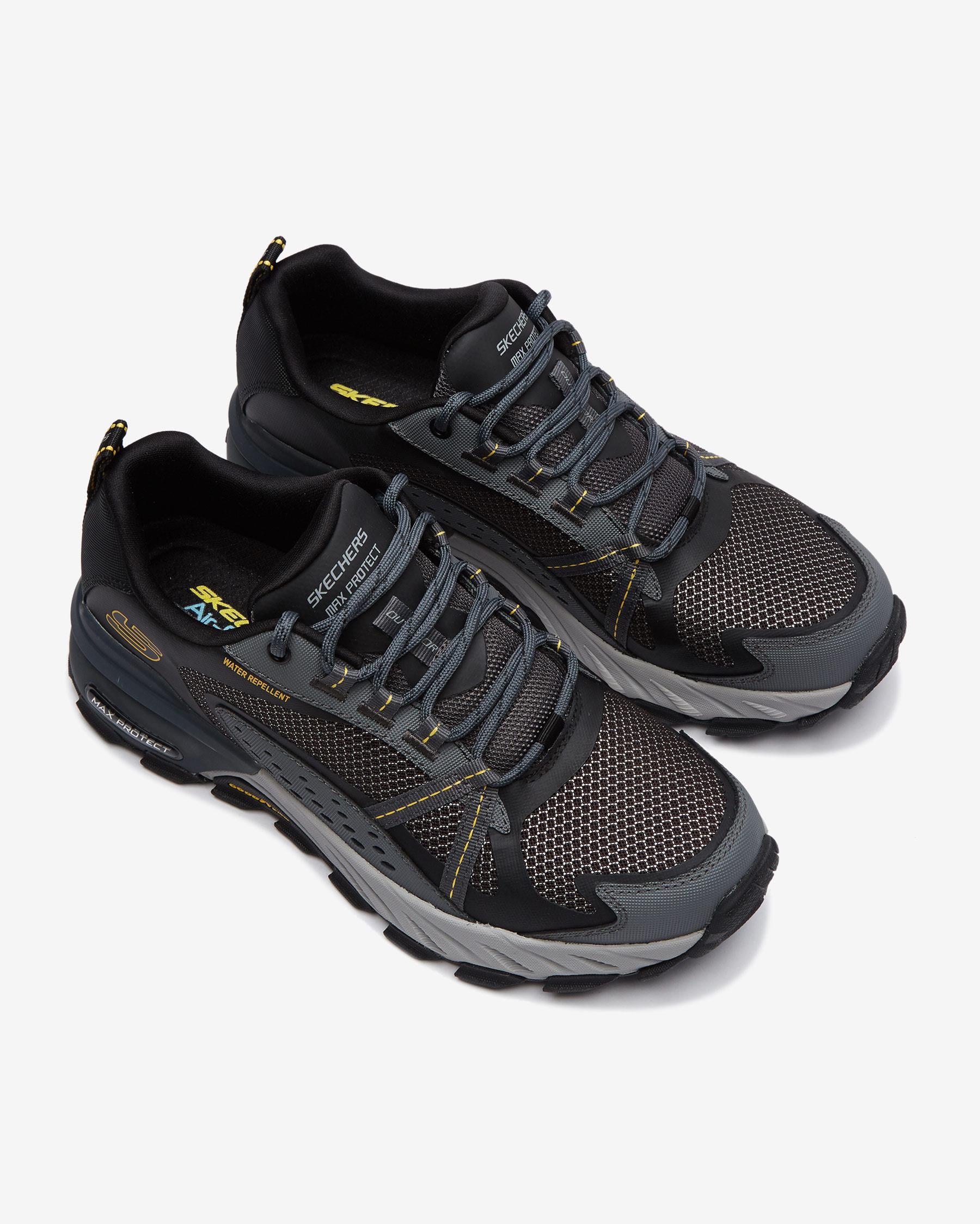 Skechers Max Protect 237303 BKCC Erkek Siyah Outdoor Ayakkabı