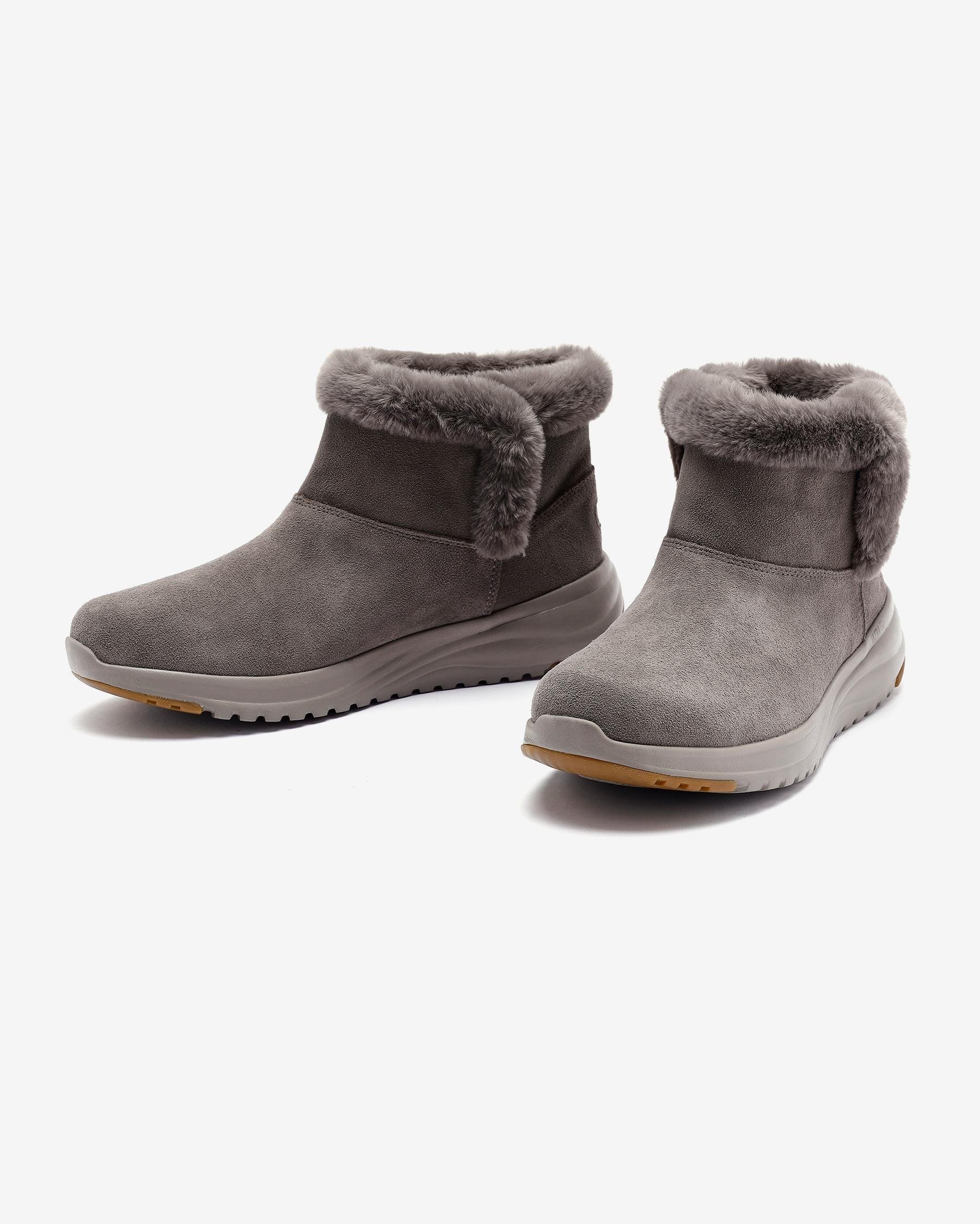 Skechers On-the-go Stellar - Cozy Step 144775 DKTP Kadın Bej Kar Botu