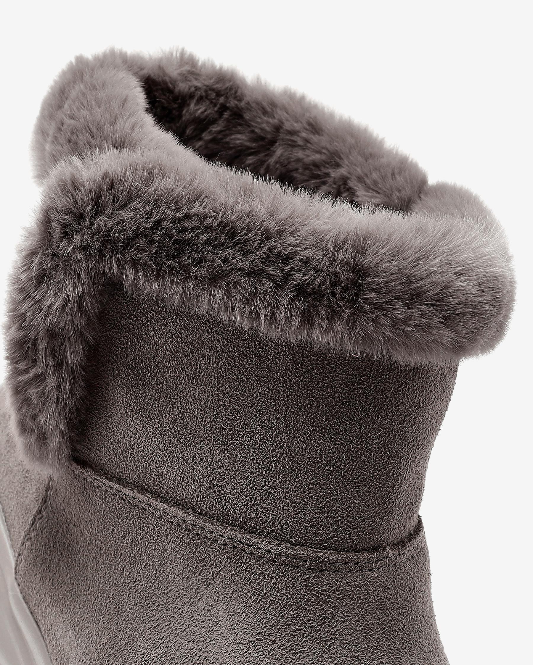 Skechers On-the-go Stellar - Cozy Step 144775 DKTP Kadın Bej Kar Botu