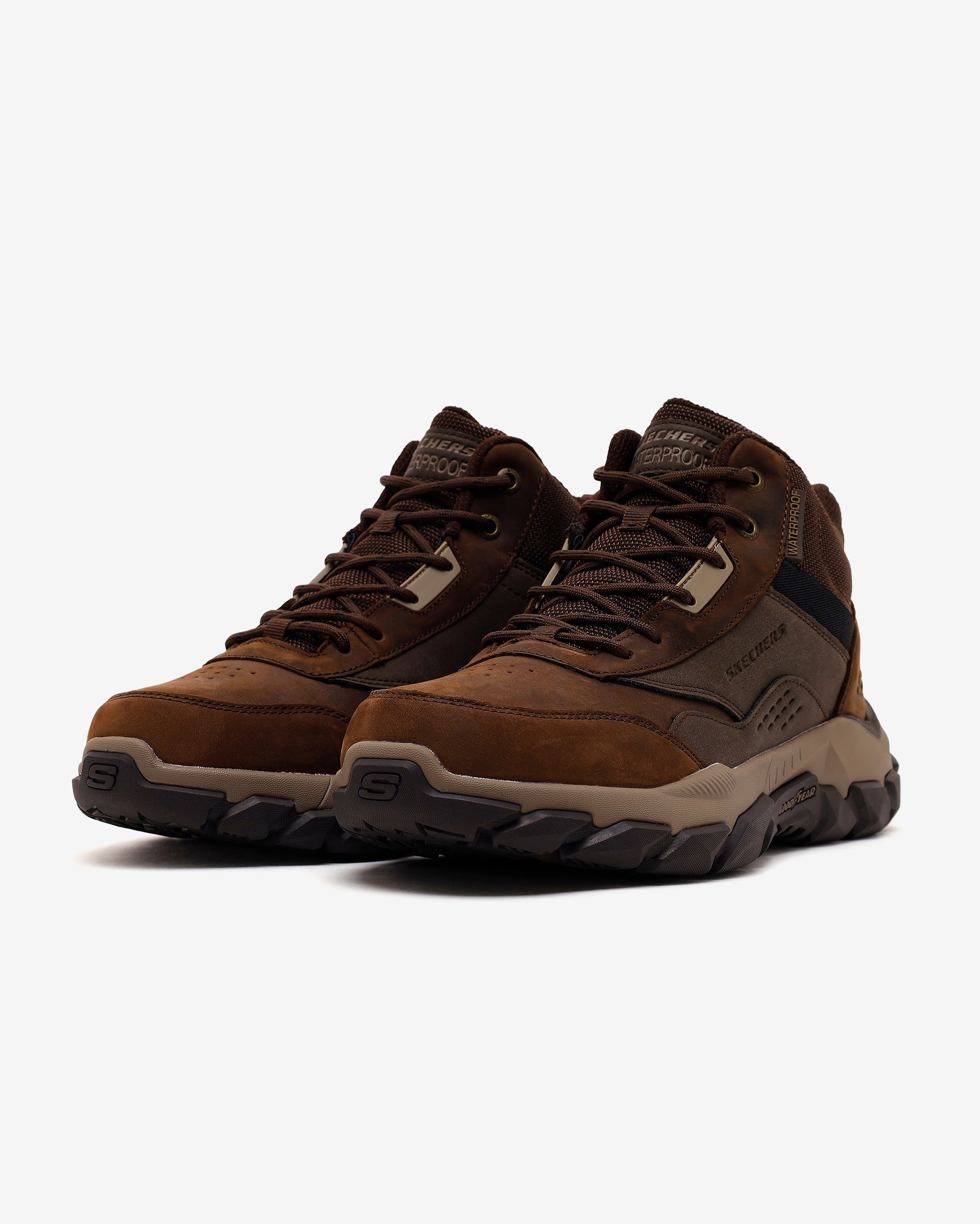 Skechers Santoro - Cannon 205642 COC Erkek Kahverengi Outdoor Bot