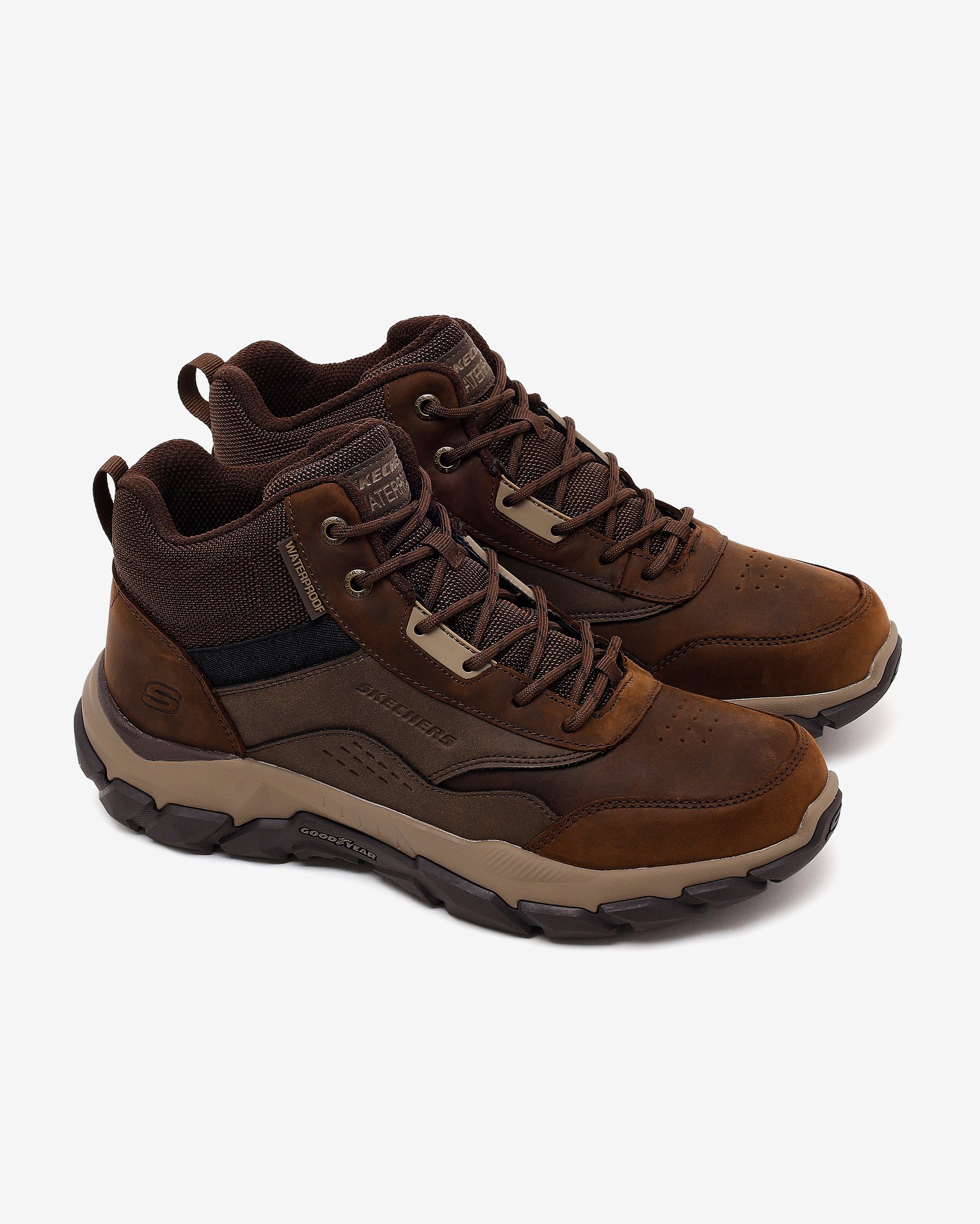 Skechers Santoro - Cannon 205642 COC Erkek Kahverengi Outdoor Bot