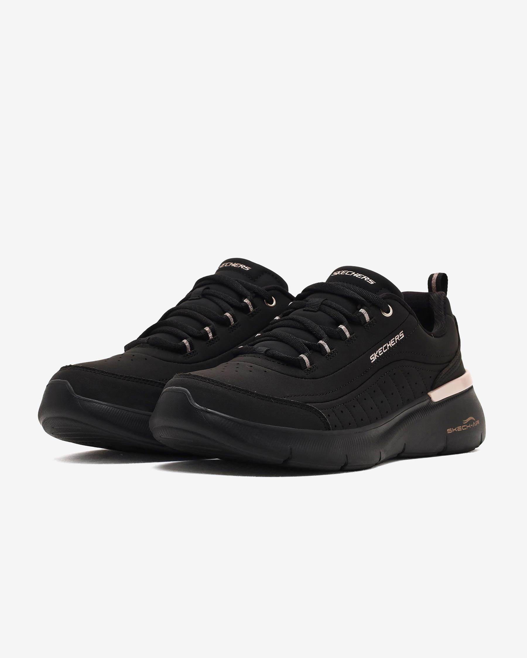 Skechers Skech-air Dynamight 2.0 150373TK BKRG Kadın Siyah Günlük Ayakkabı