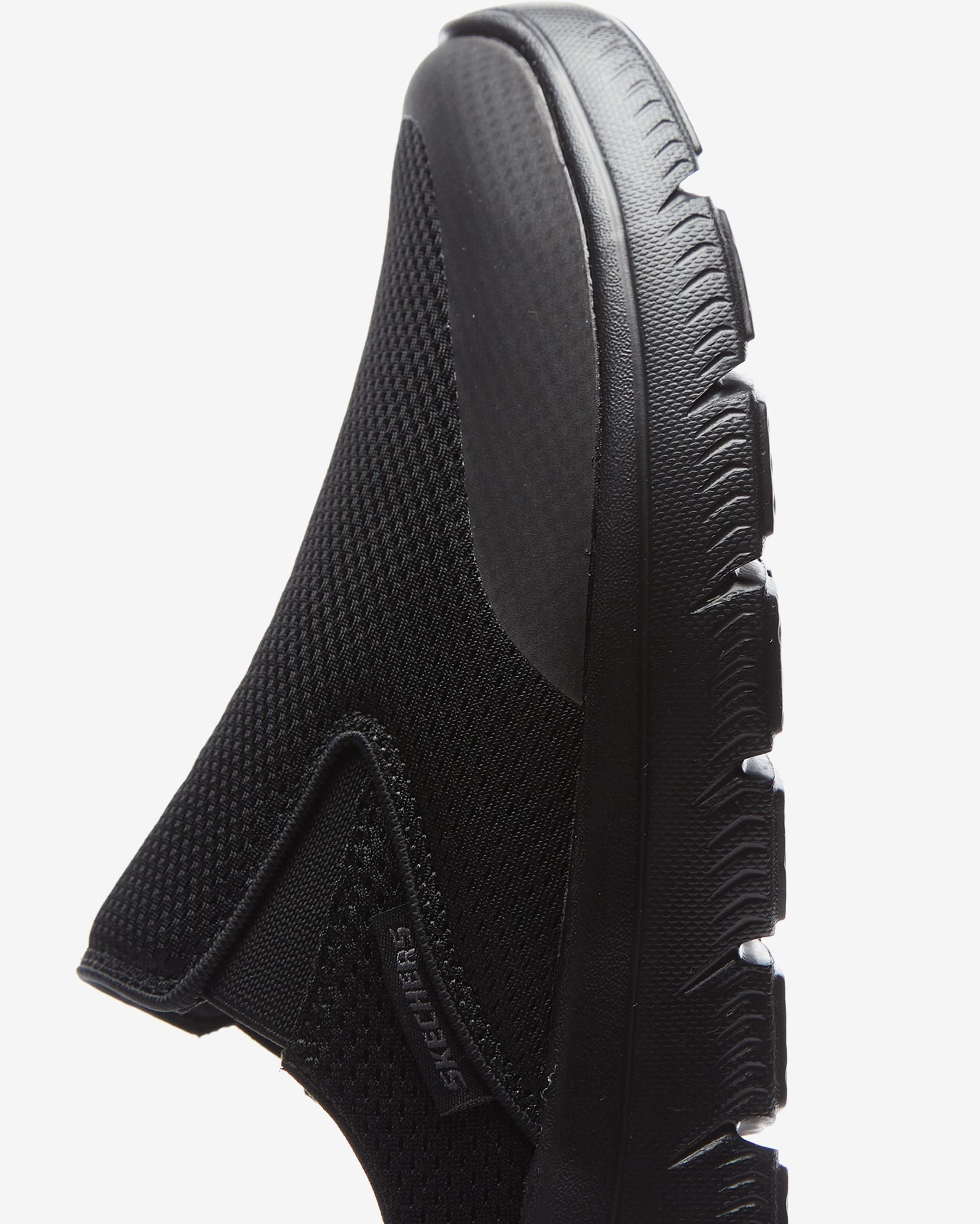 Skechers Summits 232296TK BBK Erkek Siyah Arkası Açık Spor Ayakkabı