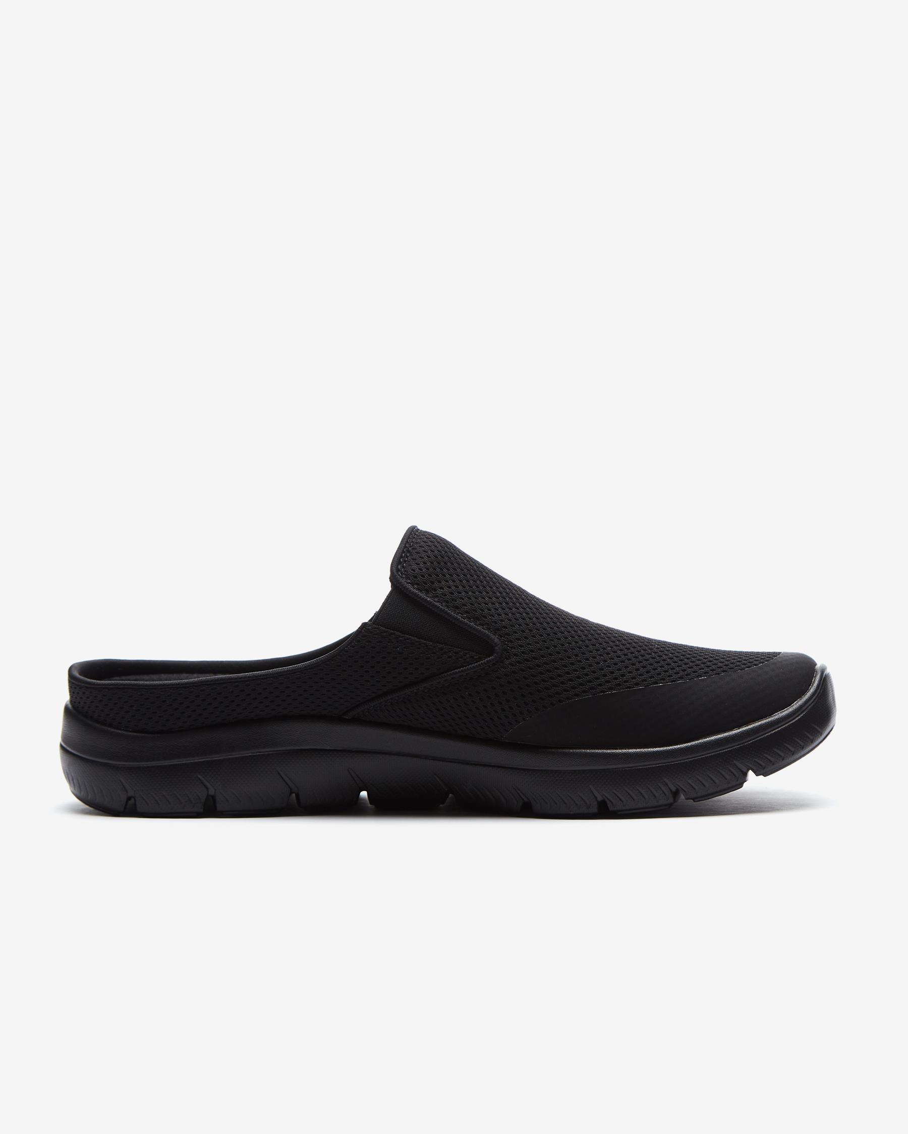 Skechers Summits 232296TK BBK Erkek Siyah Arkası Açık Spor Ayakkabı