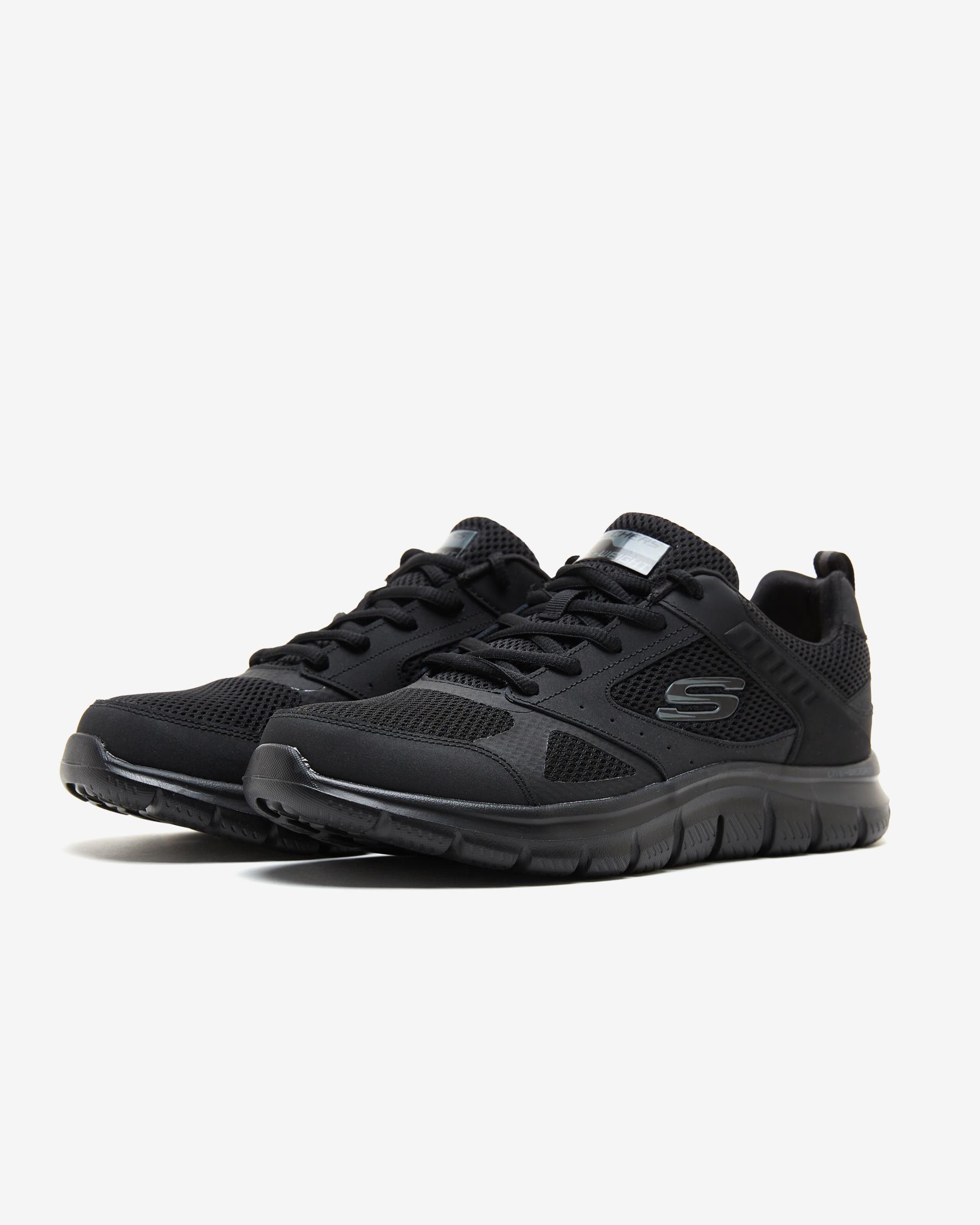 Skechers Track 232398TK BBK Erkek Siyah Spor Ayakkabı