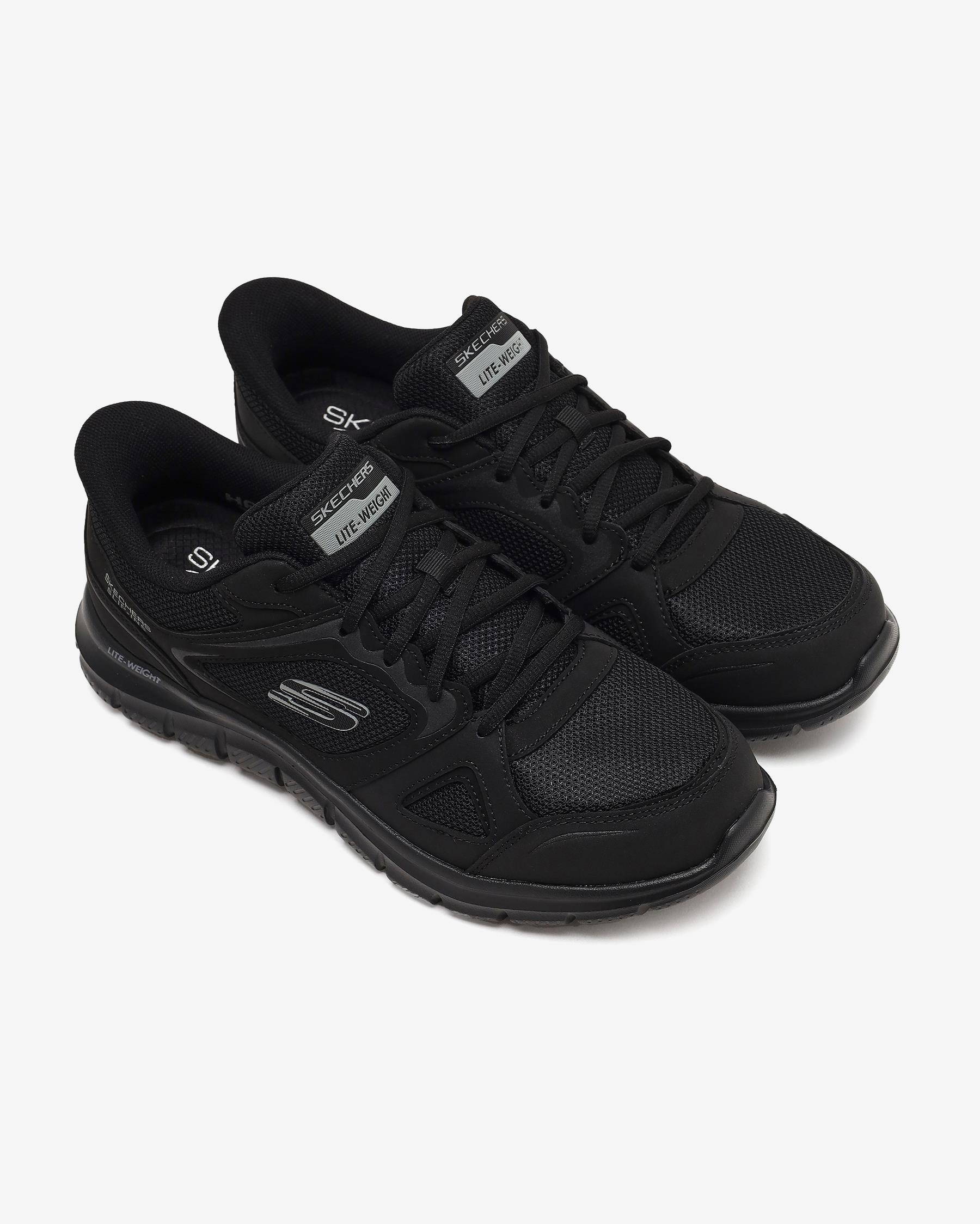 Skechers Track Ezral 233039TK BBK Erkek Siyah Sneaker