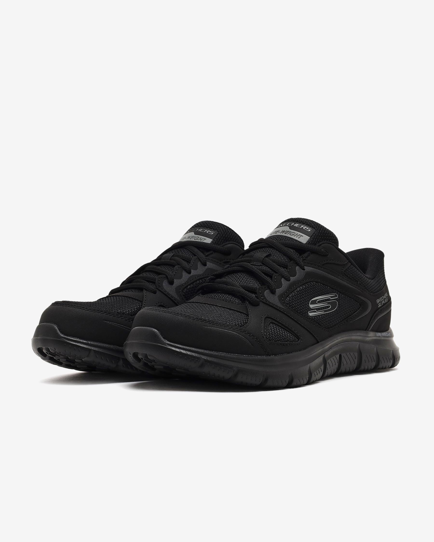 Skechers Track Ezral 233039TK BBK Erkek Siyah Sneaker