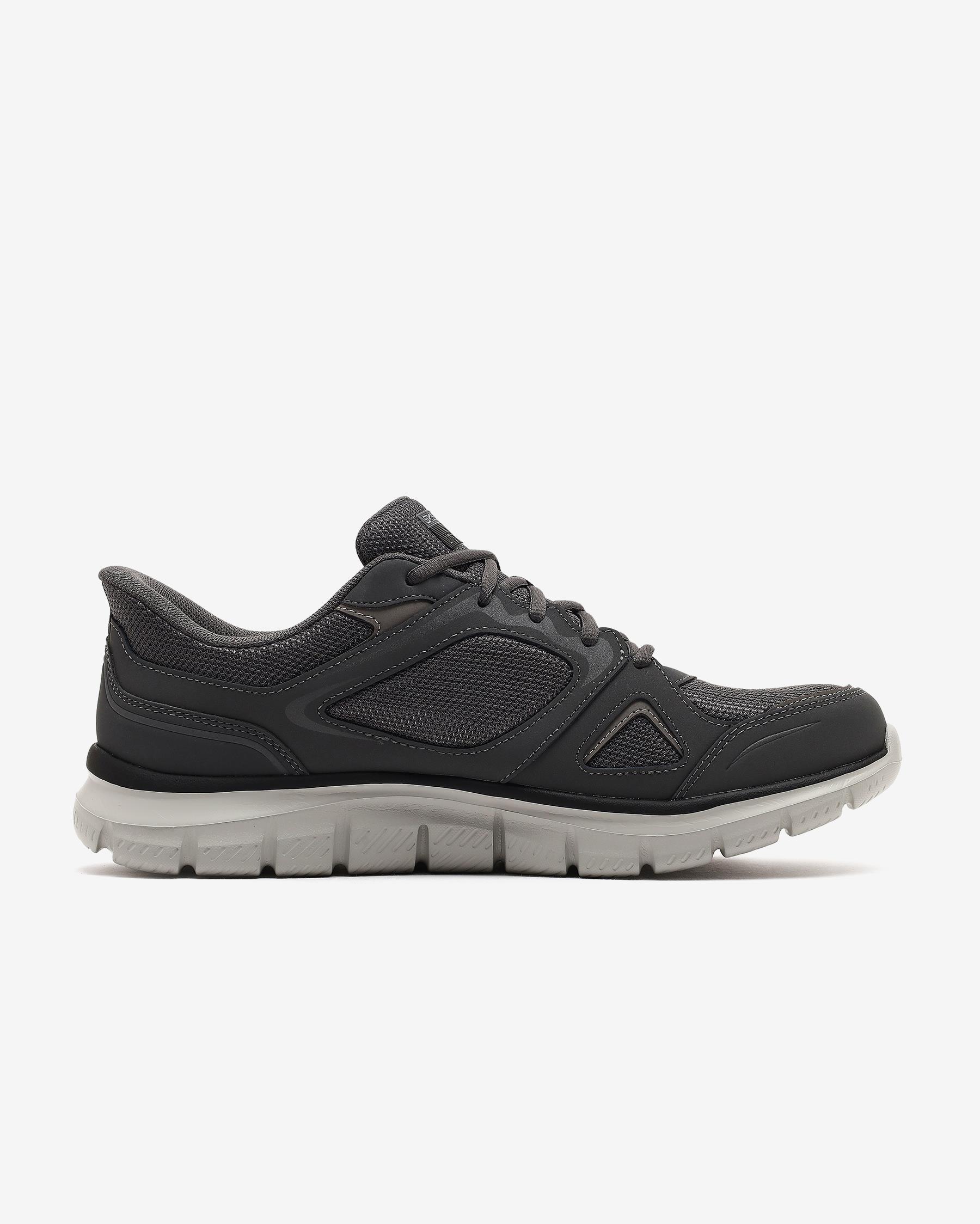 Skechers Track Ezral 233039TK CHAR Erkek Gri Sneaker